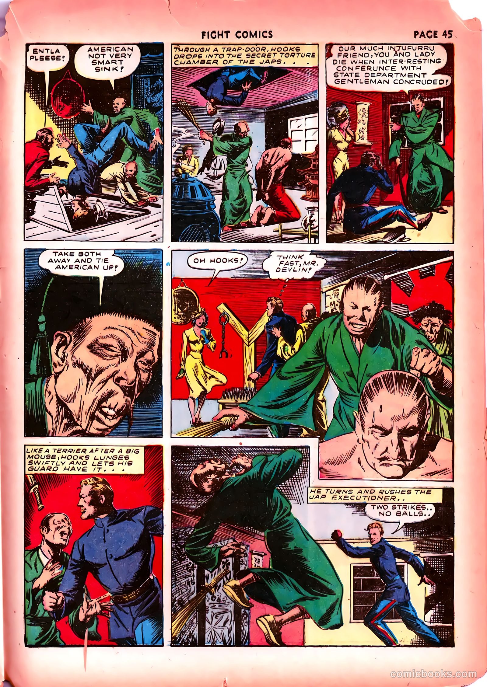 Fight Comics #23 — page 47 of 68