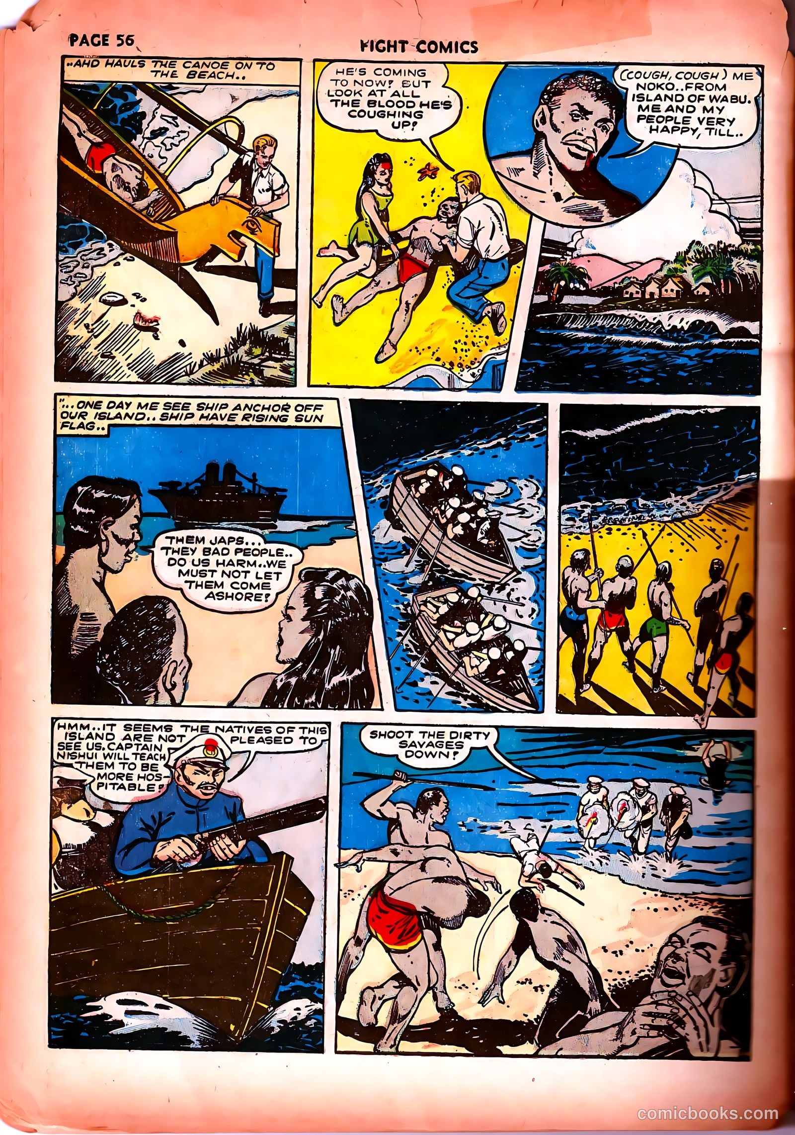 Fight Comics #23 — page 58 of 68