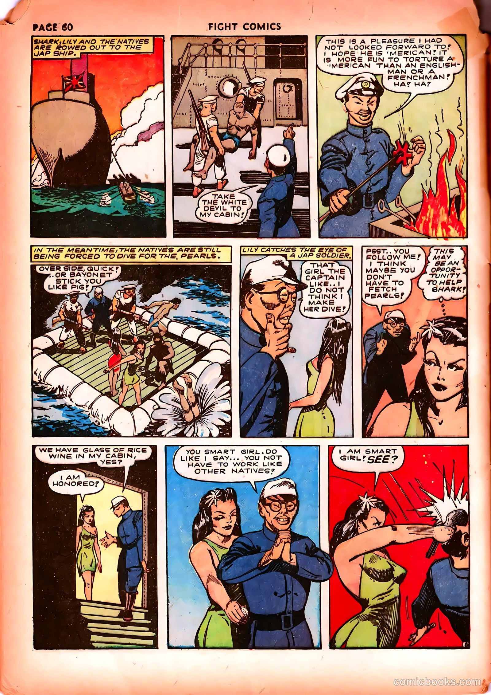 Fight Comics #23 — page 62 of 68