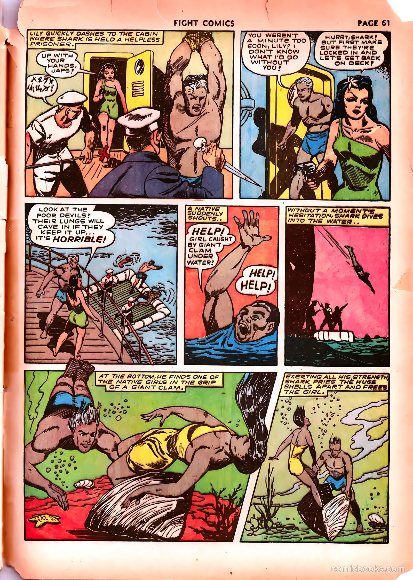 Fight Comics #23 — page 63 of 68