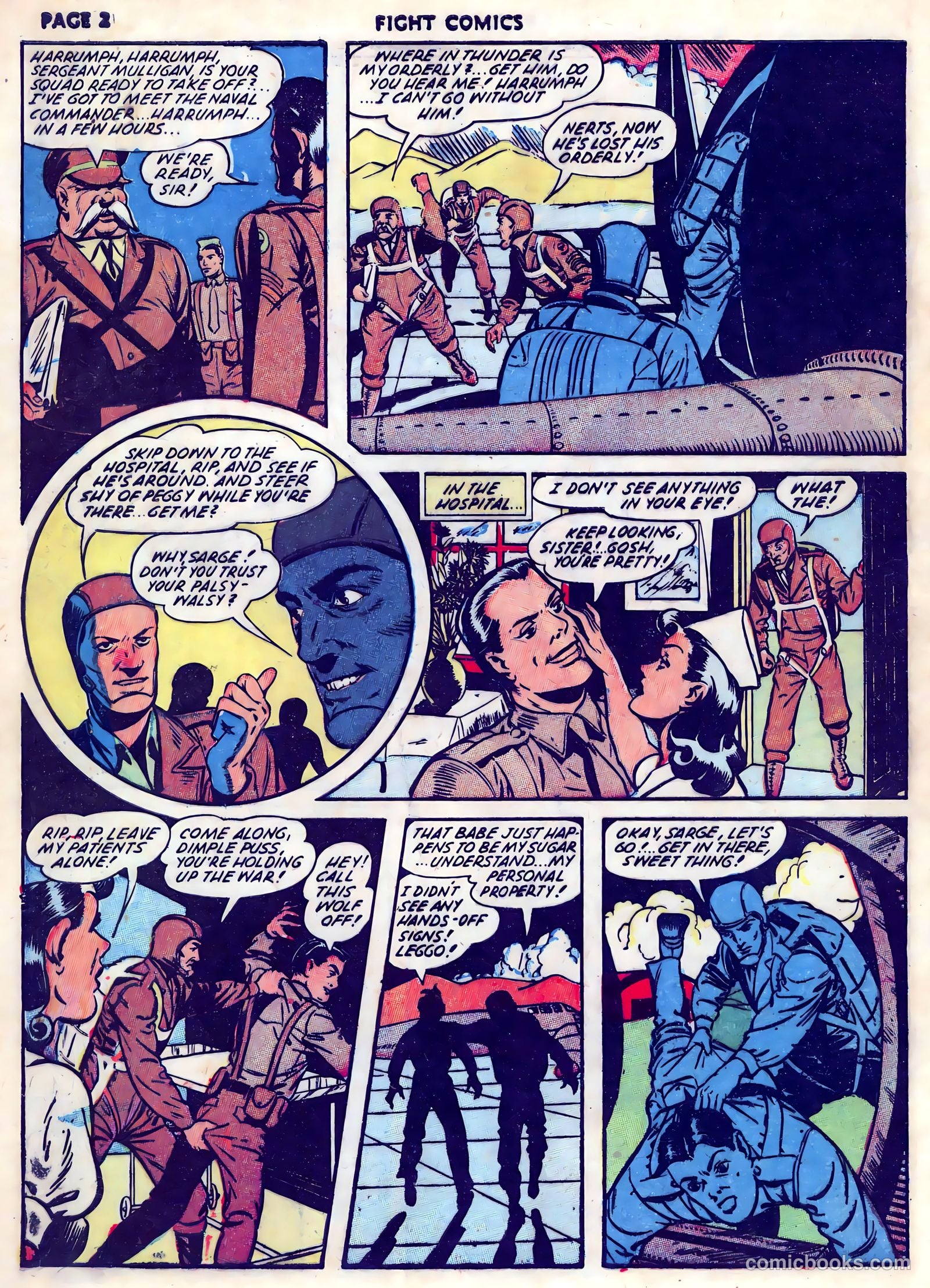 Fight Comics #24 — page 4 of 68