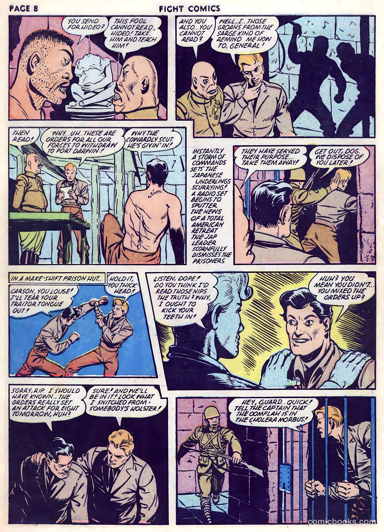 Fight Comics #24 — page 10 of 68