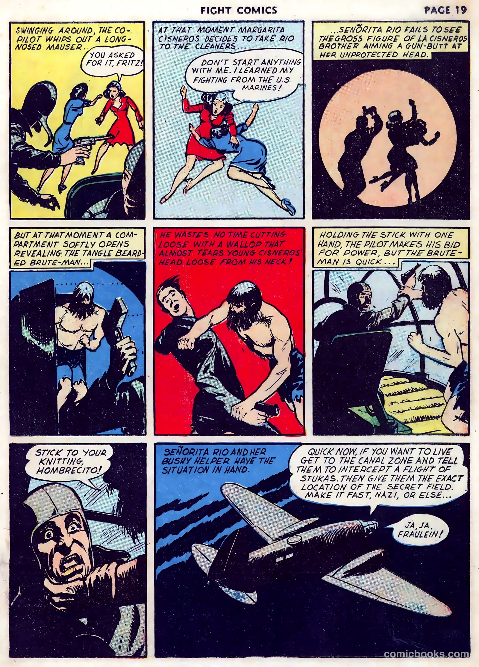 Fight Comics #24 — page 21 of 68