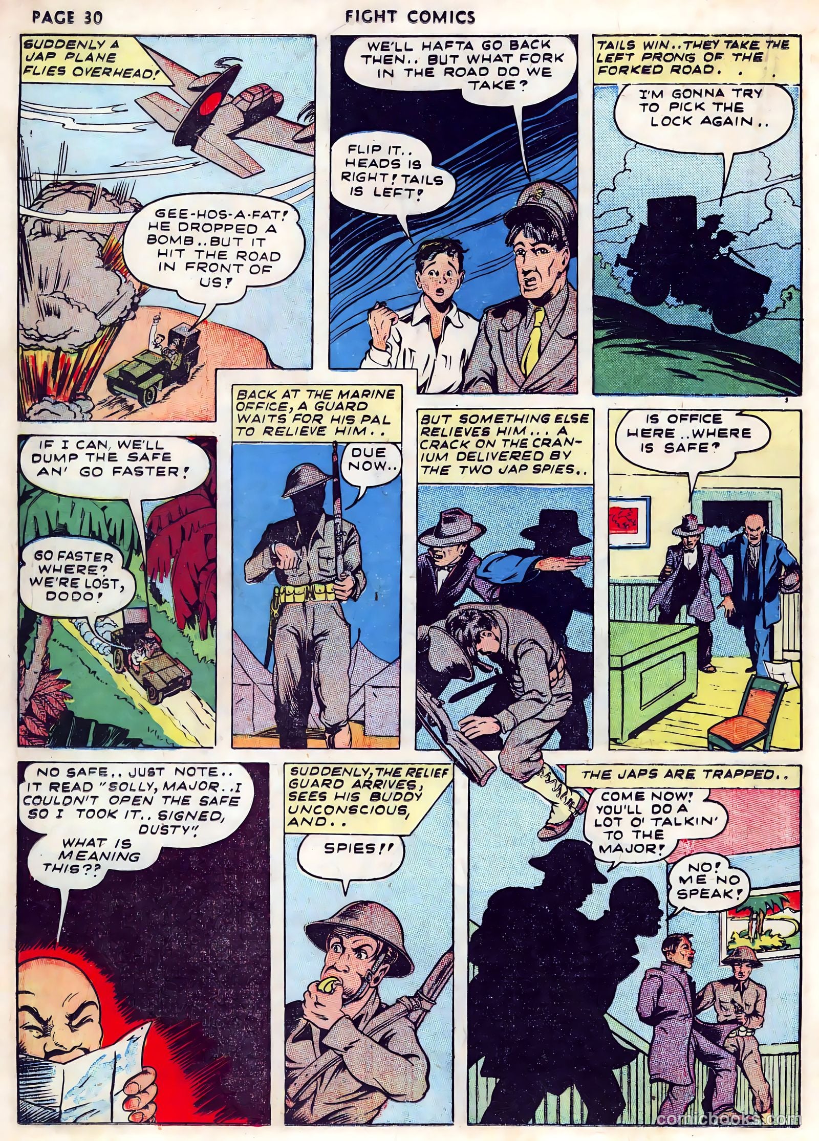 Fight Comics #24 — page 32 of 68