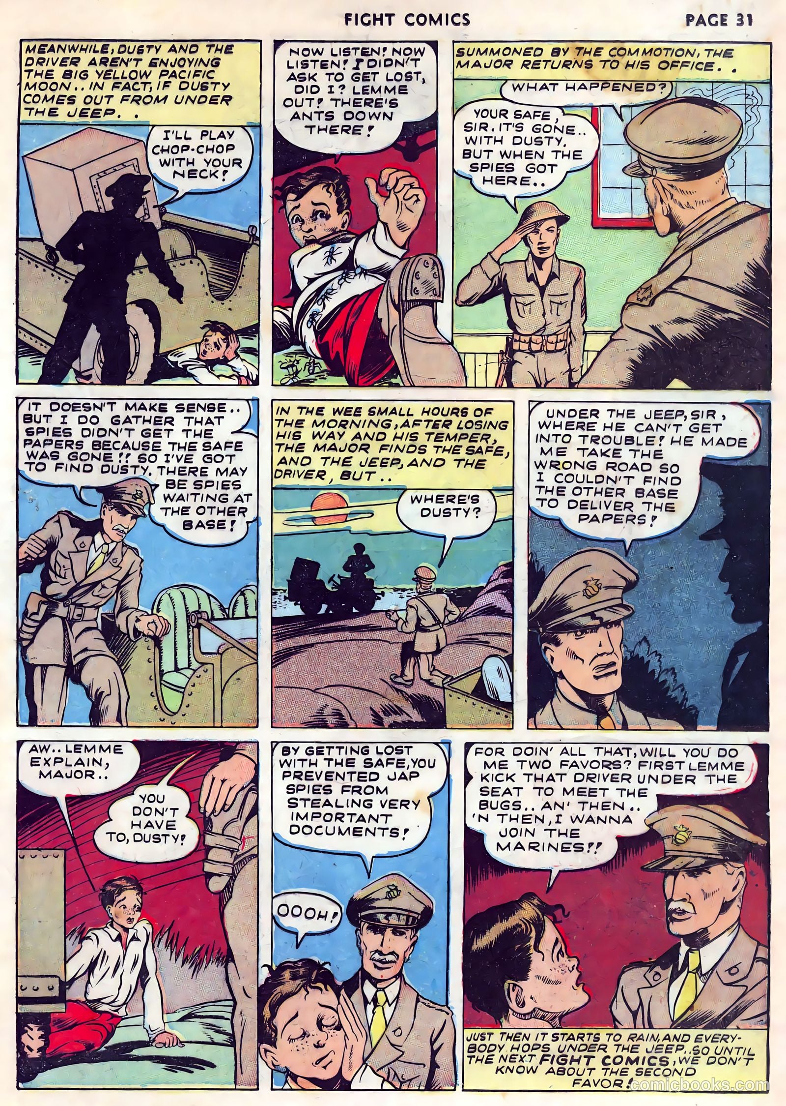 Fight Comics #24 — page 33 of 68