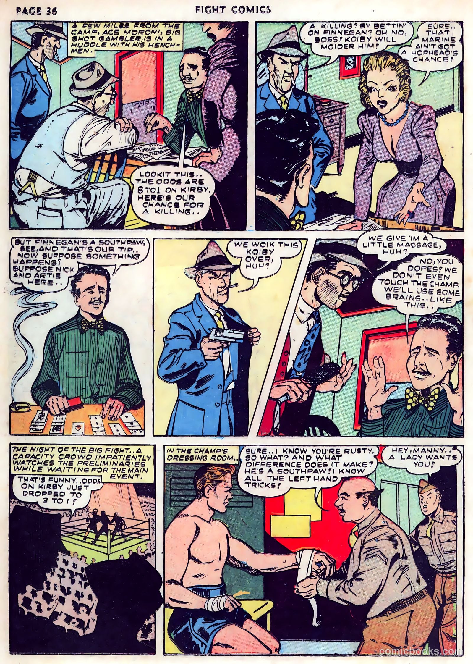 Fight Comics #24 — page 38 of 68