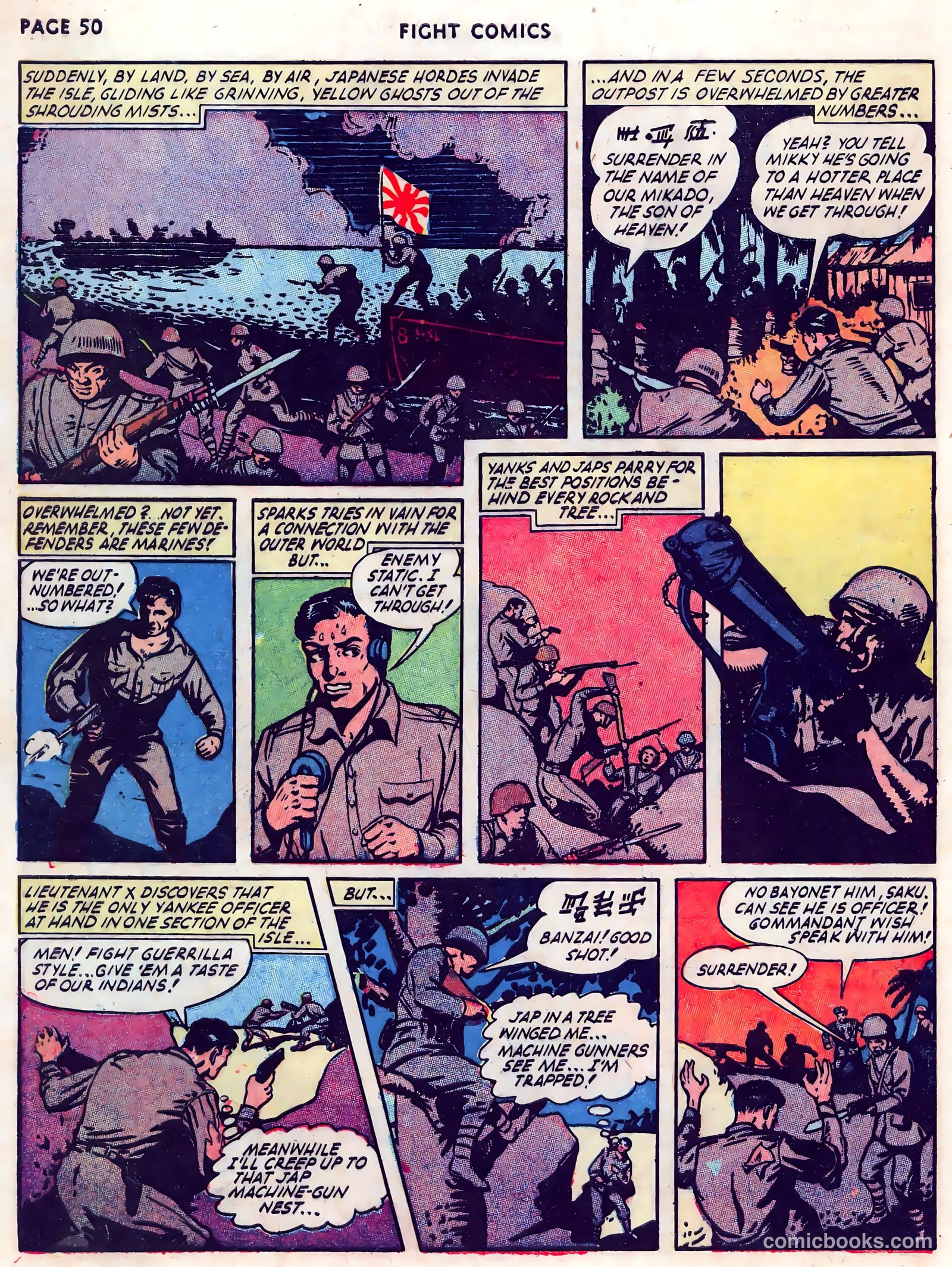Fight Comics #24 — page 52 of 68