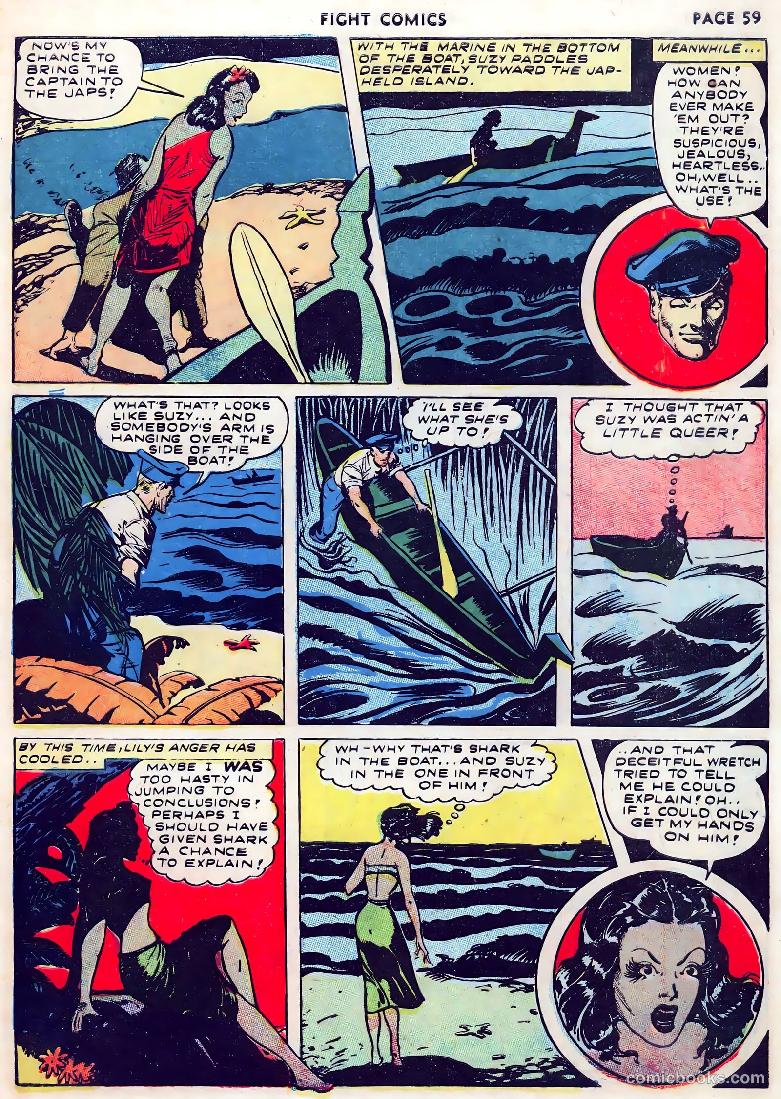 Fight Comics #24 — page 61 of 68