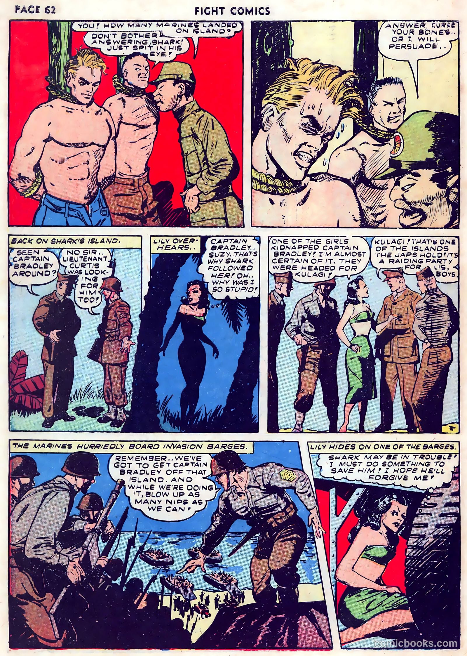 Fight Comics #24 — page 64 of 68