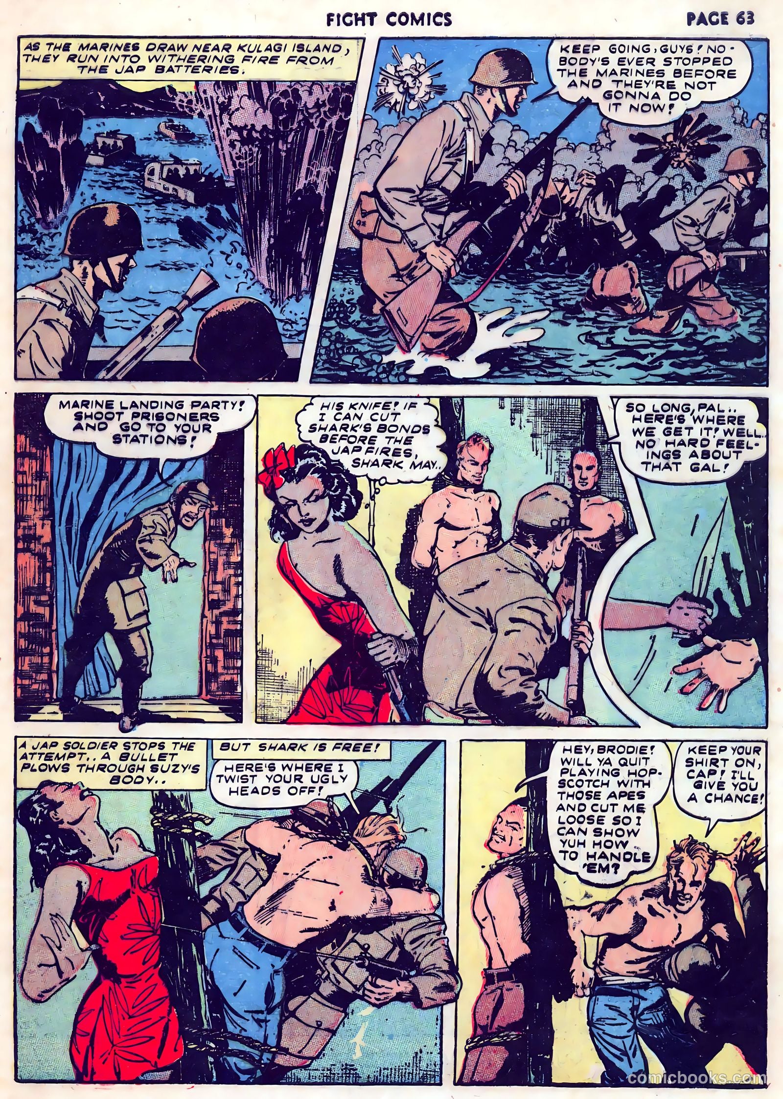 Fight Comics #24 — page 65 of 68
