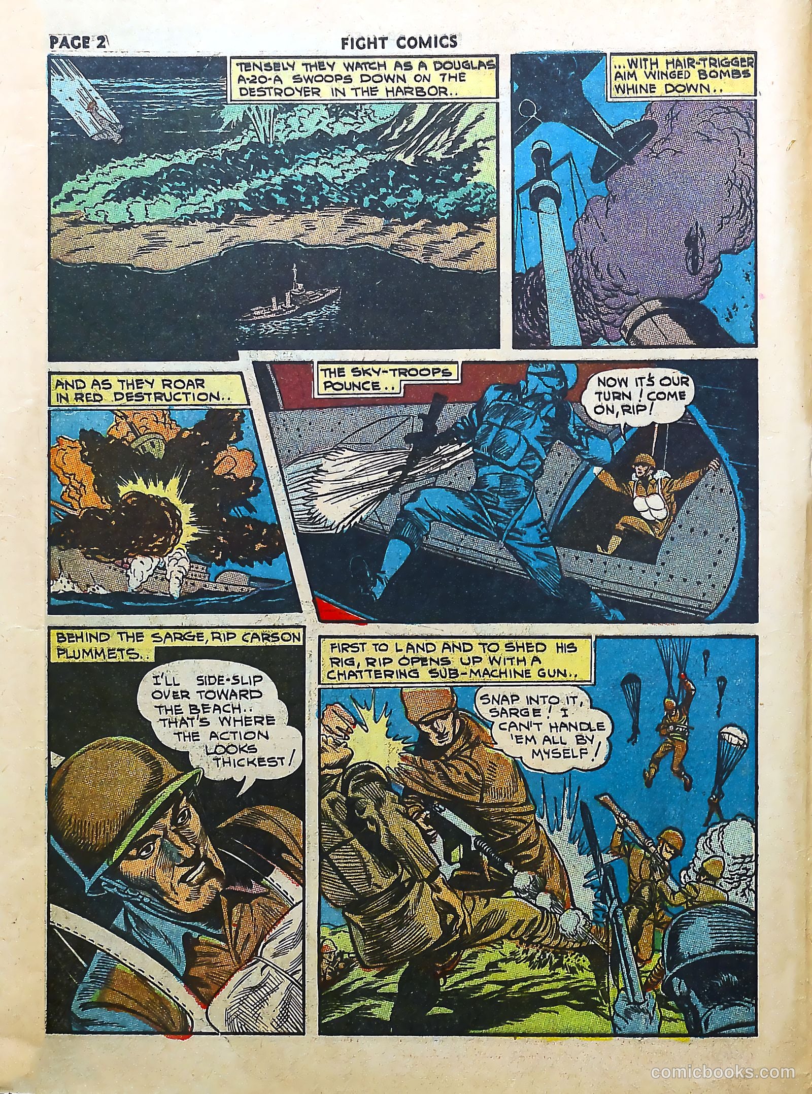 Fight Comics #25 — page 4 of 68