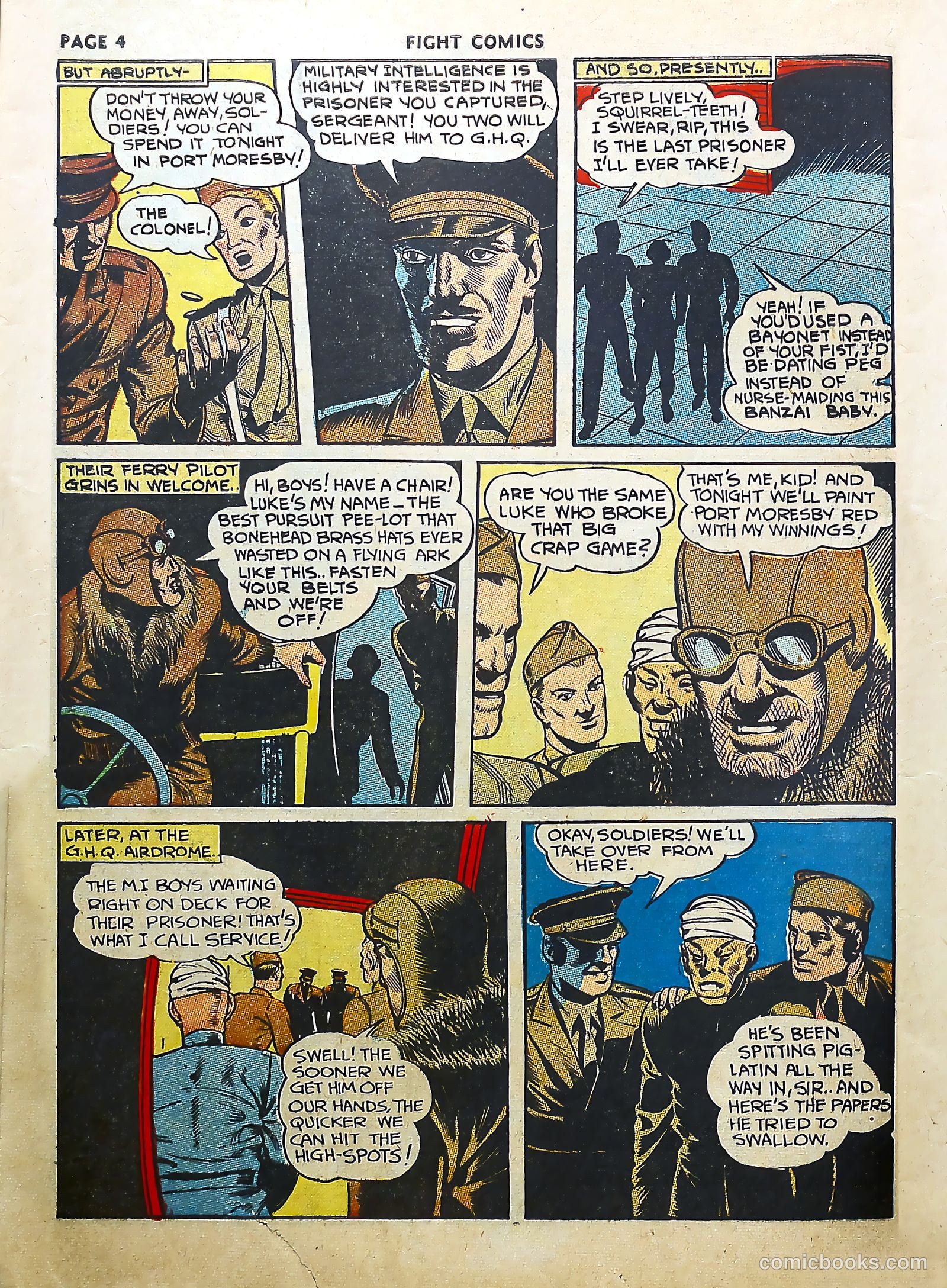 Fight Comics #25 — page 6 of 68