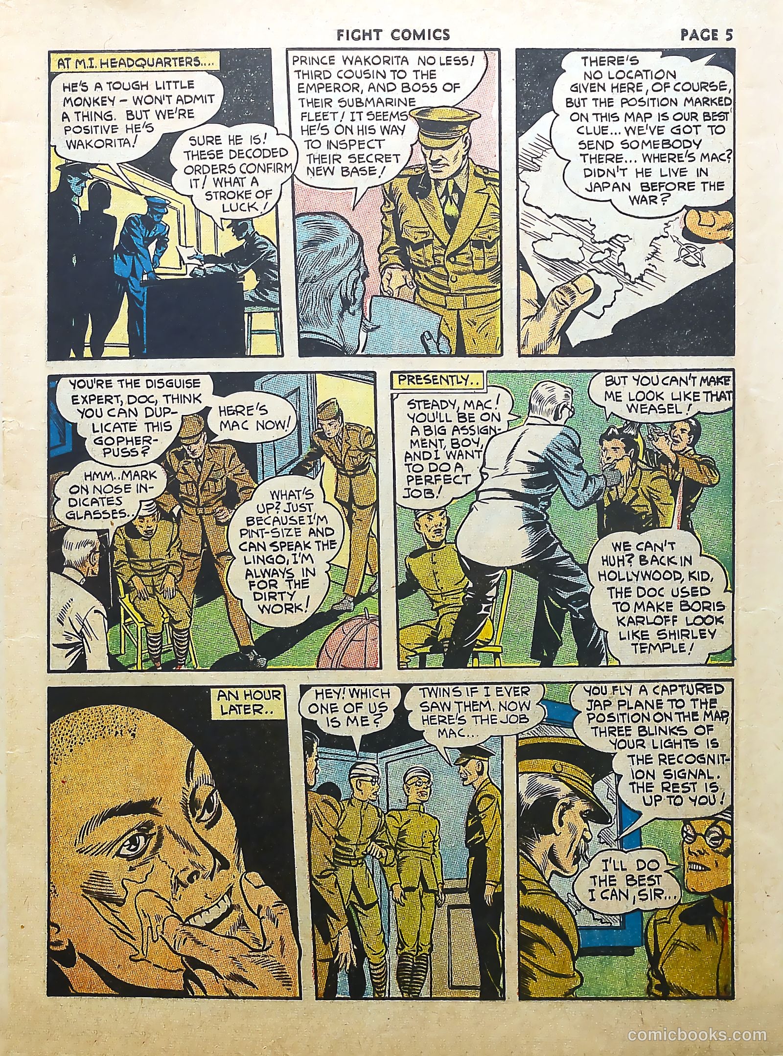 Fight Comics #25 — page 7 of 68