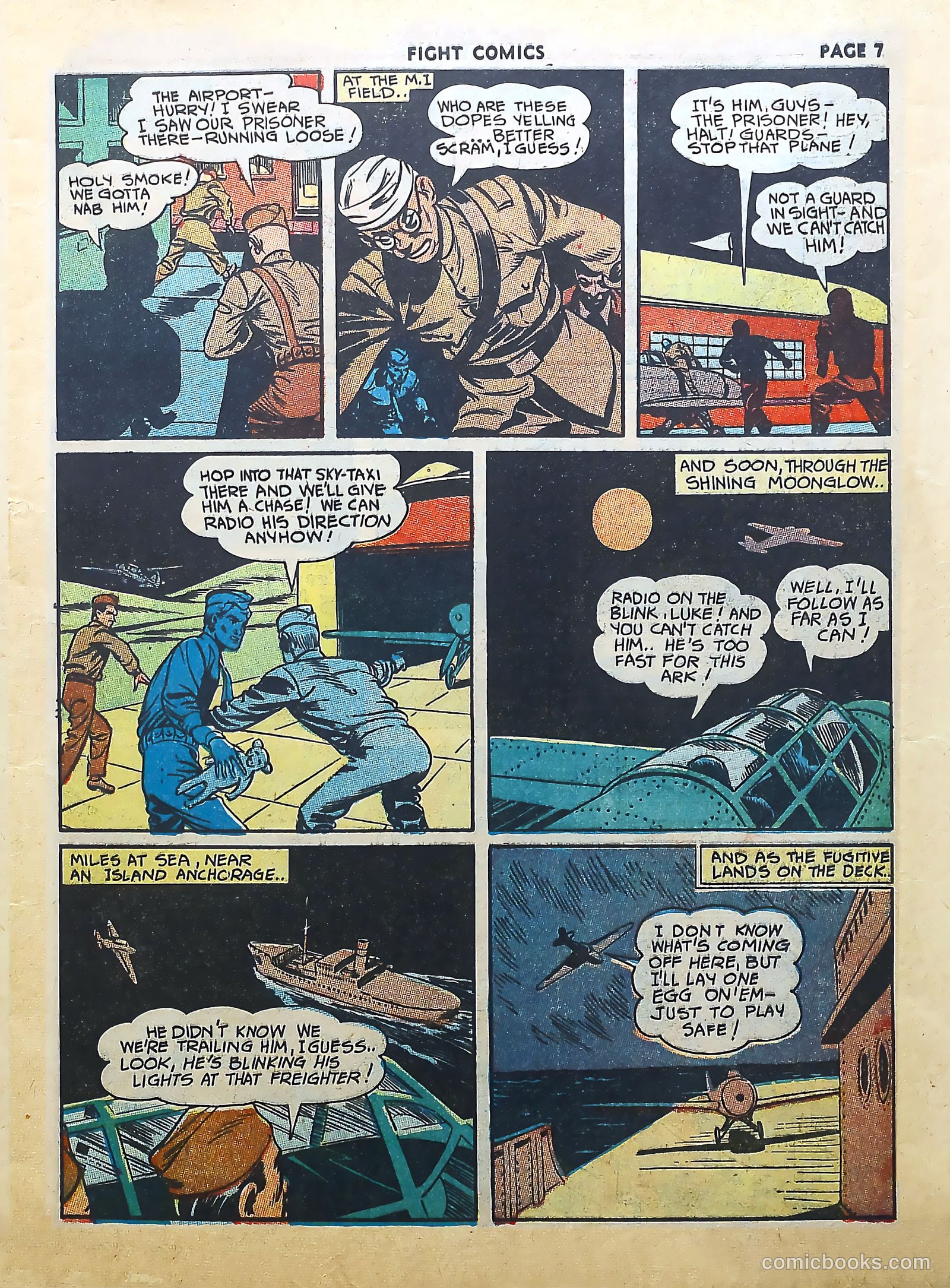 Fight Comics #25 — page 9 of 68