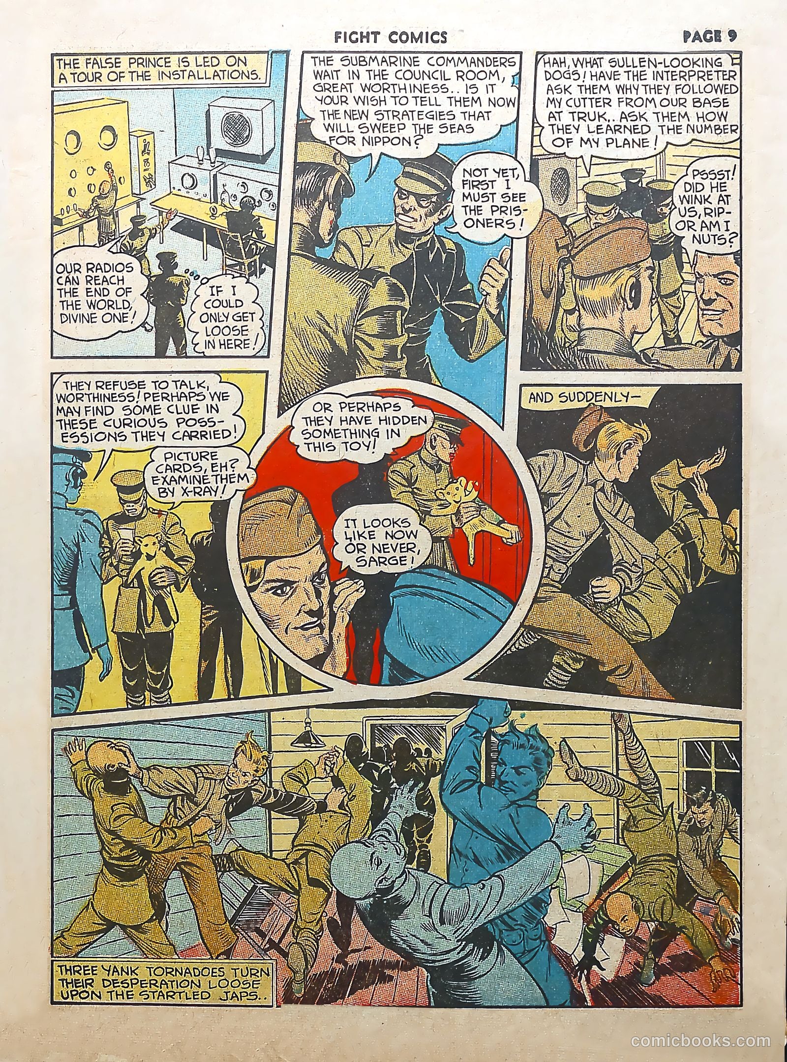 Fight Comics #25 — page 11 of 68