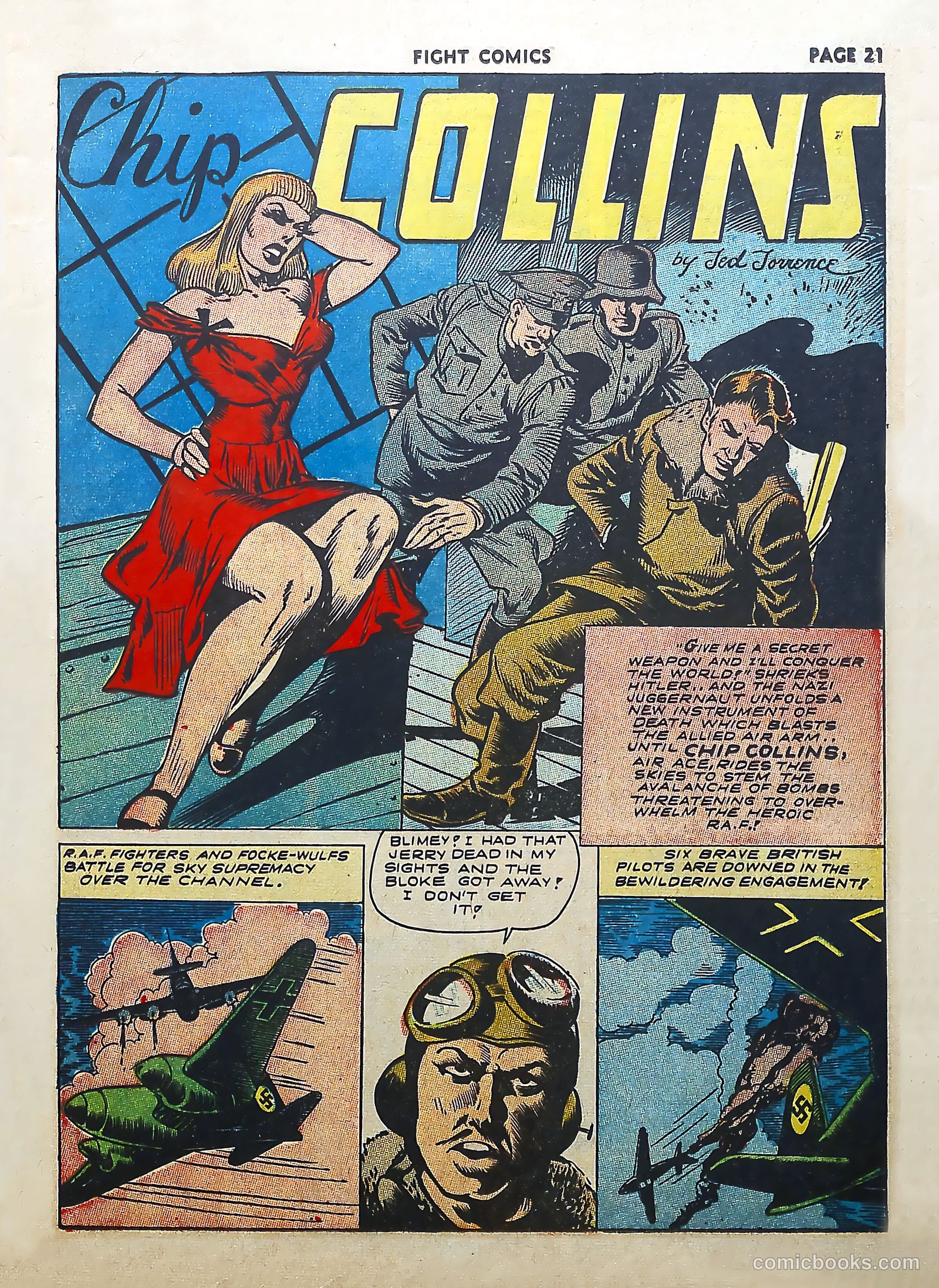 Fight Comics #25 — page 23 of 68