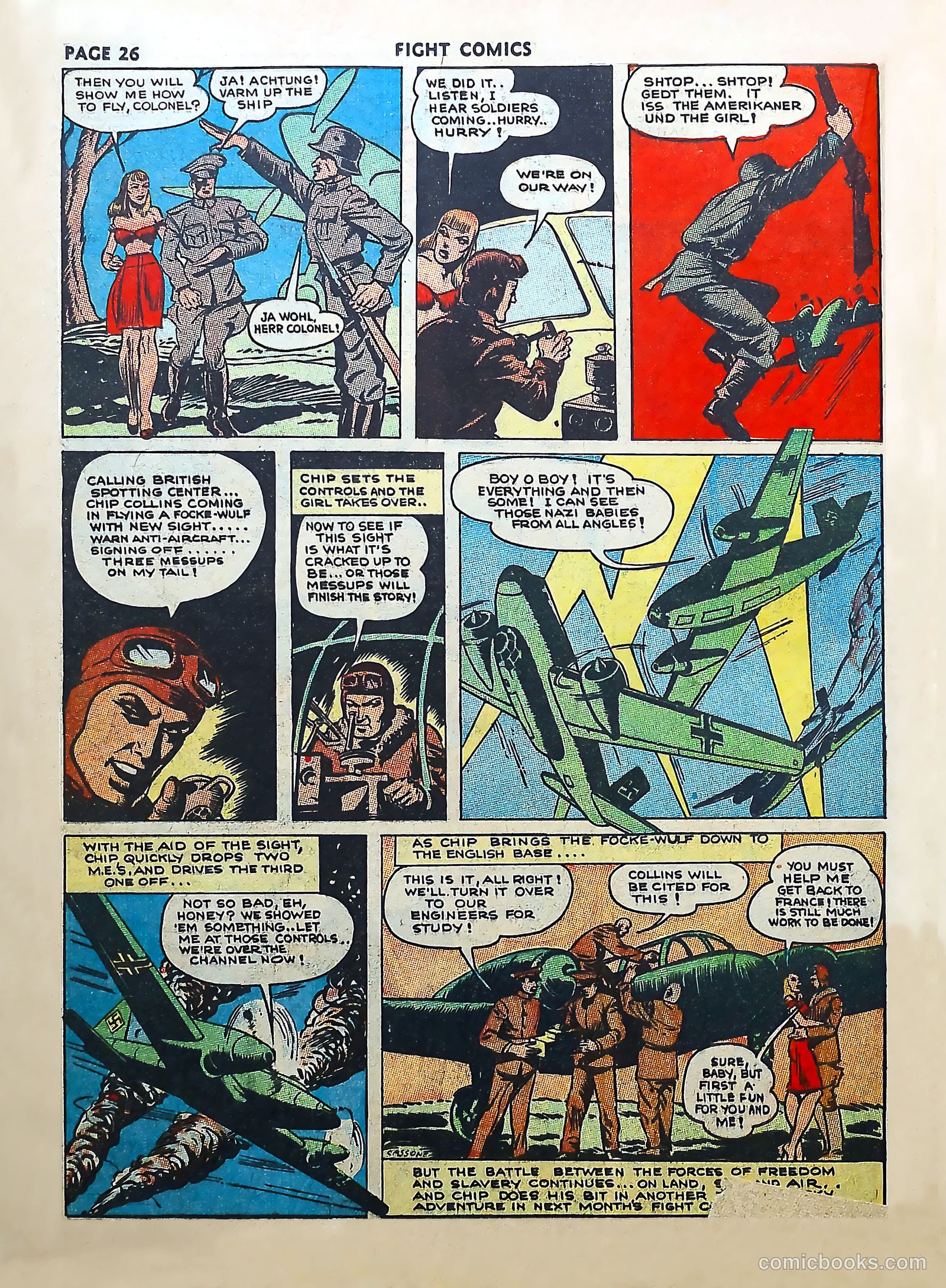 Fight Comics #25 — page 28 of 68
