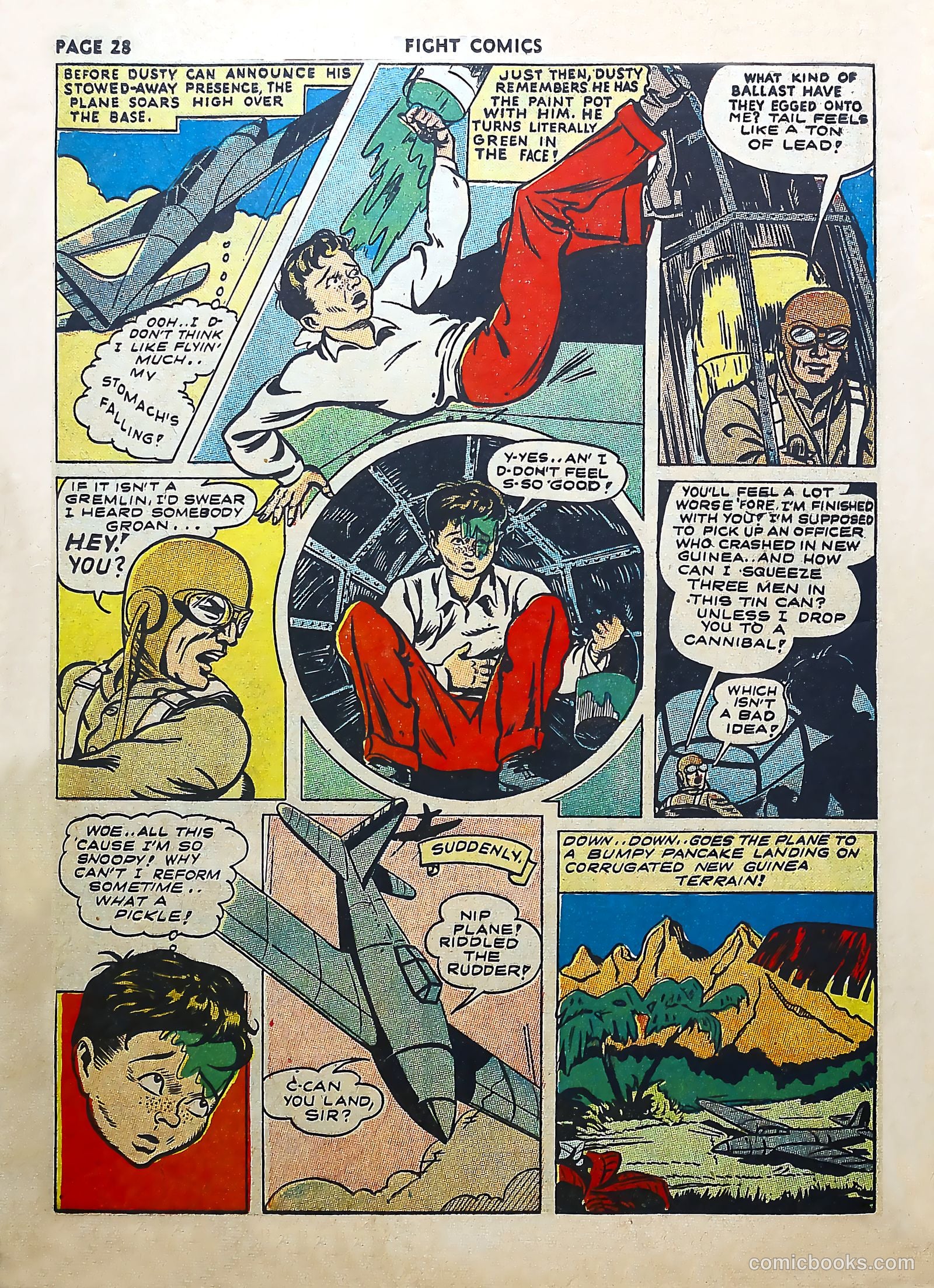 Fight Comics #25 — page 30 of 68