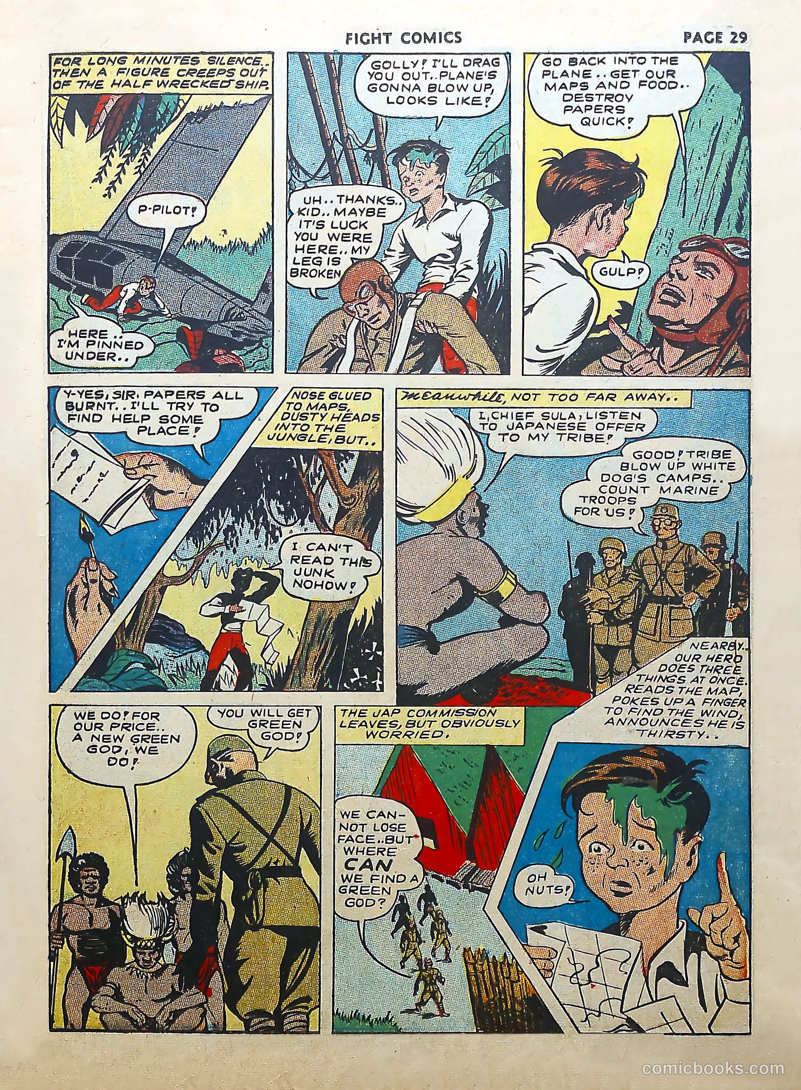 Fight Comics #25 — page 31 of 68