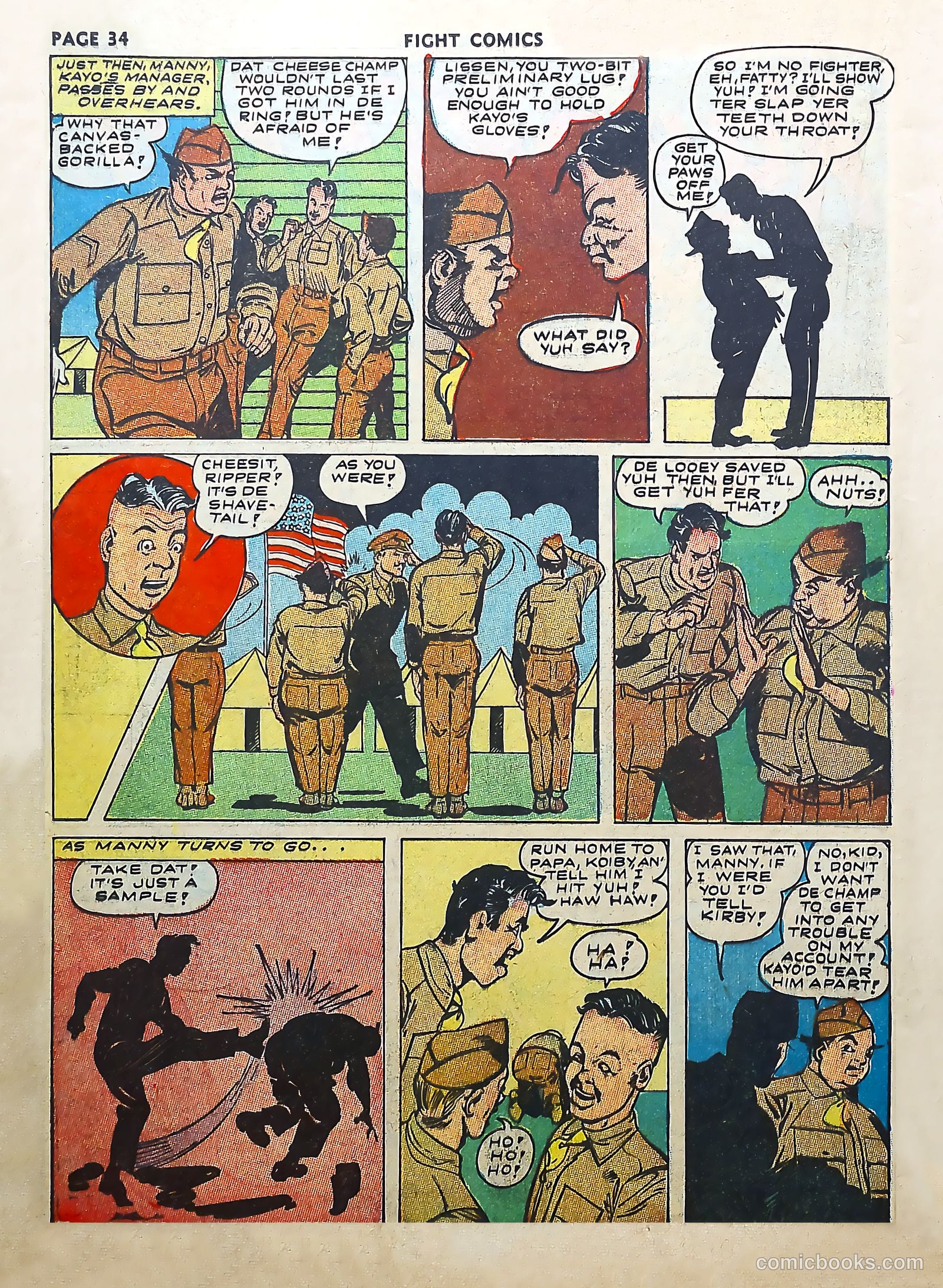 Fight Comics #25 — page 36 of 68