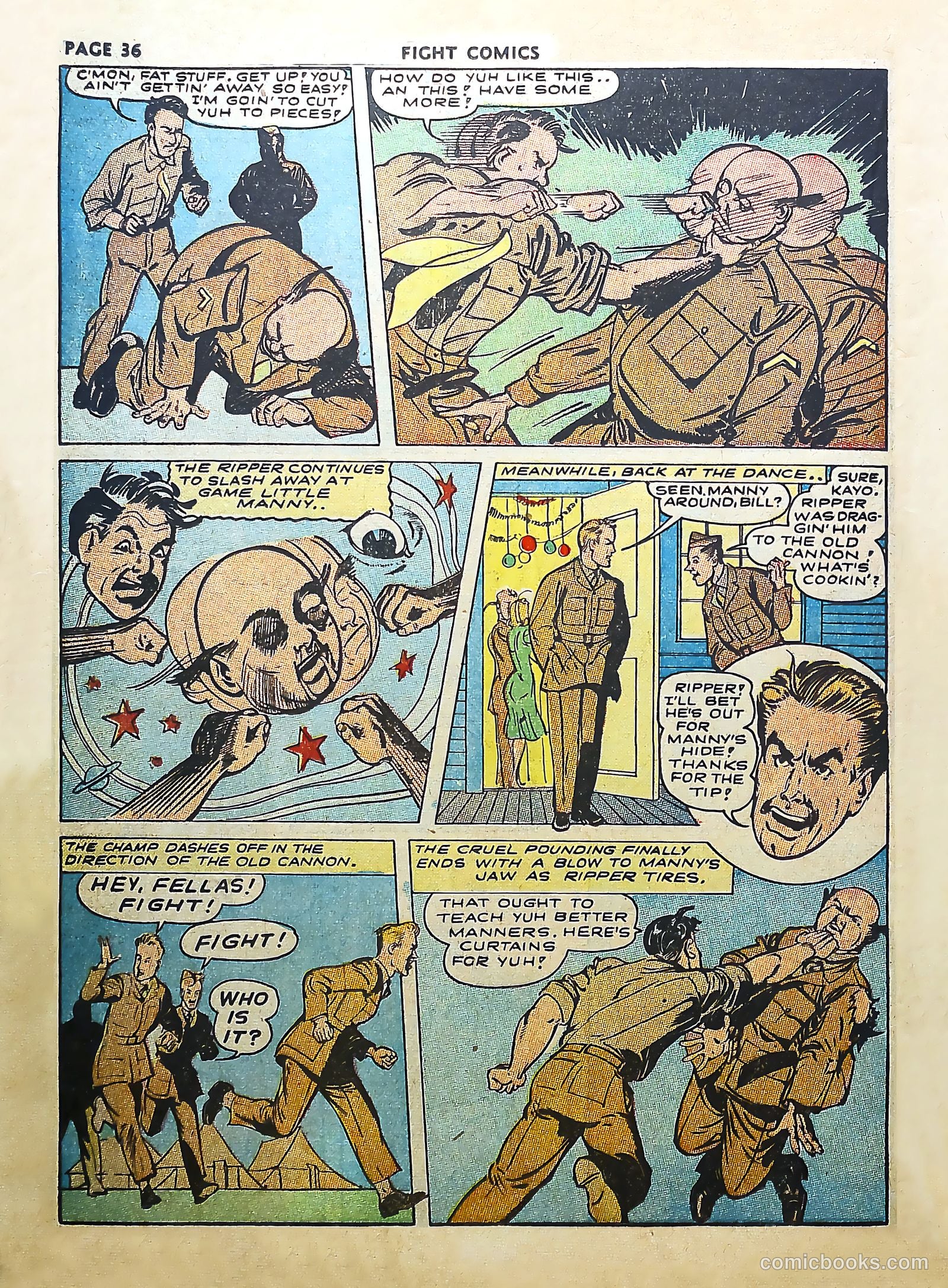 Fight Comics #25 — page 38 of 68