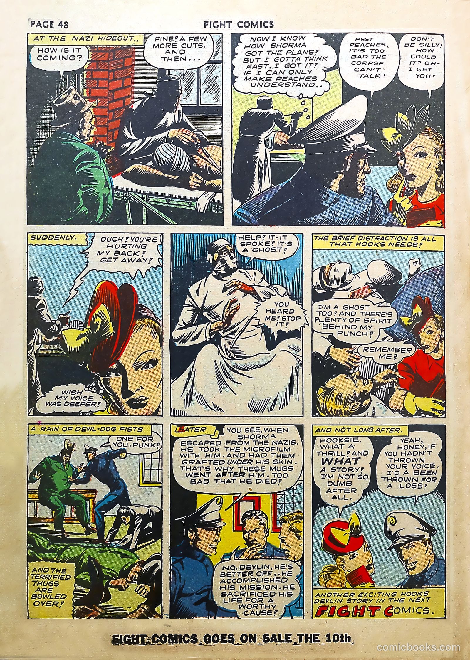 Fight Comics #25 — page 50 of 68