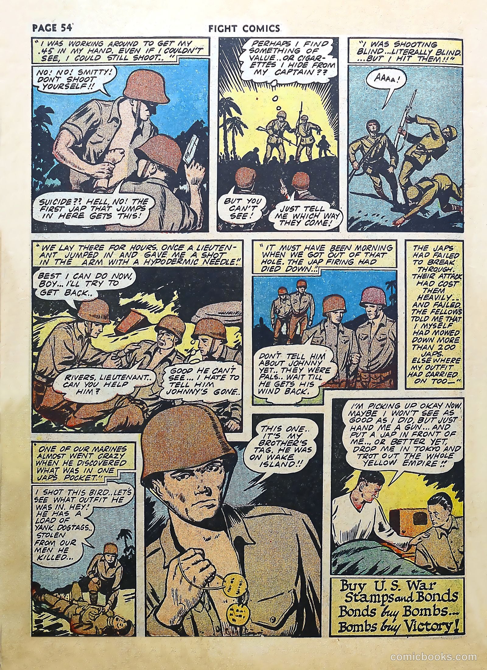 Fight Comics #25 — page 56 of 68