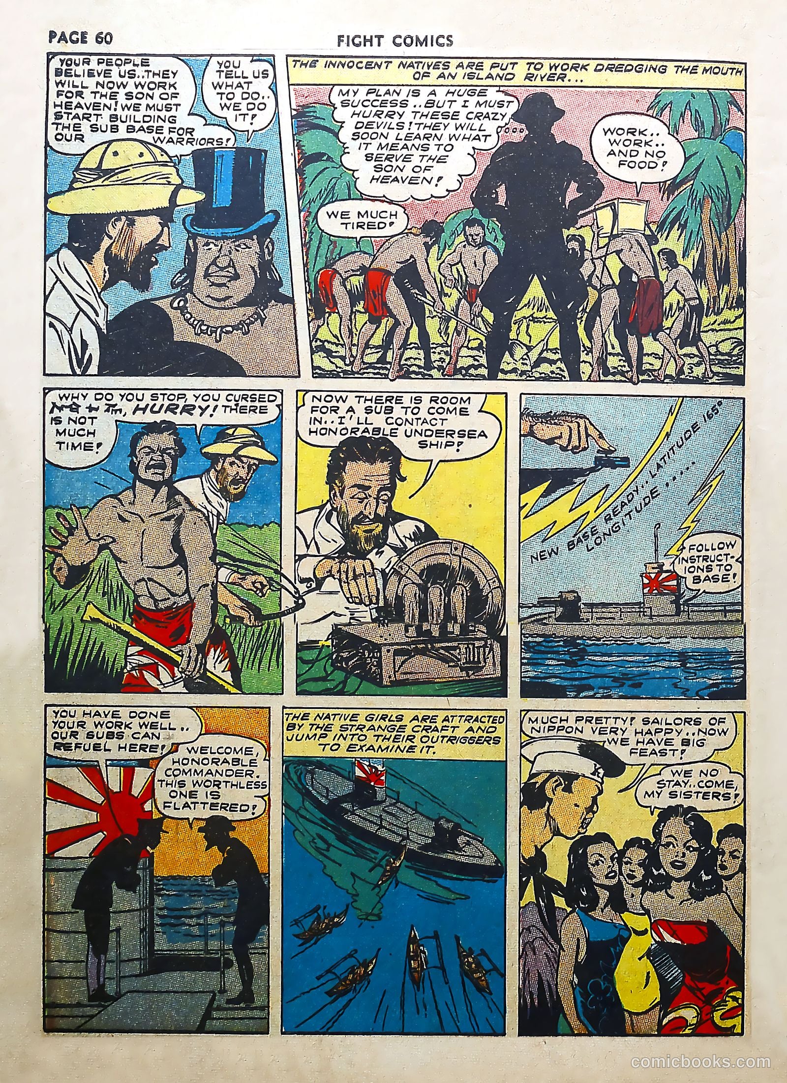Fight Comics #25 — page 62 of 68
