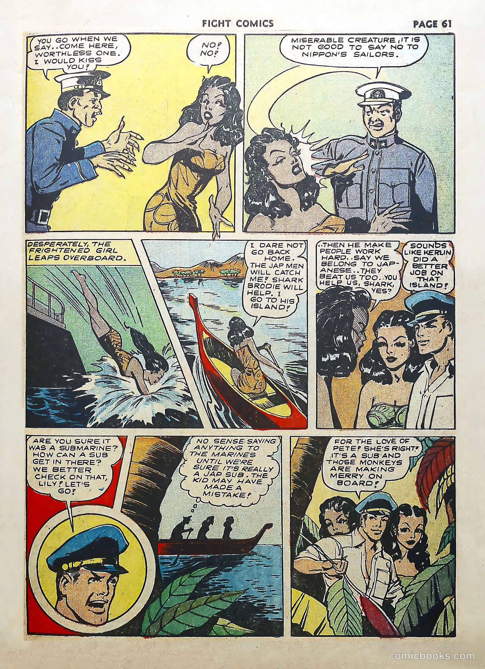 Fight Comics #25 — page 63 of 68