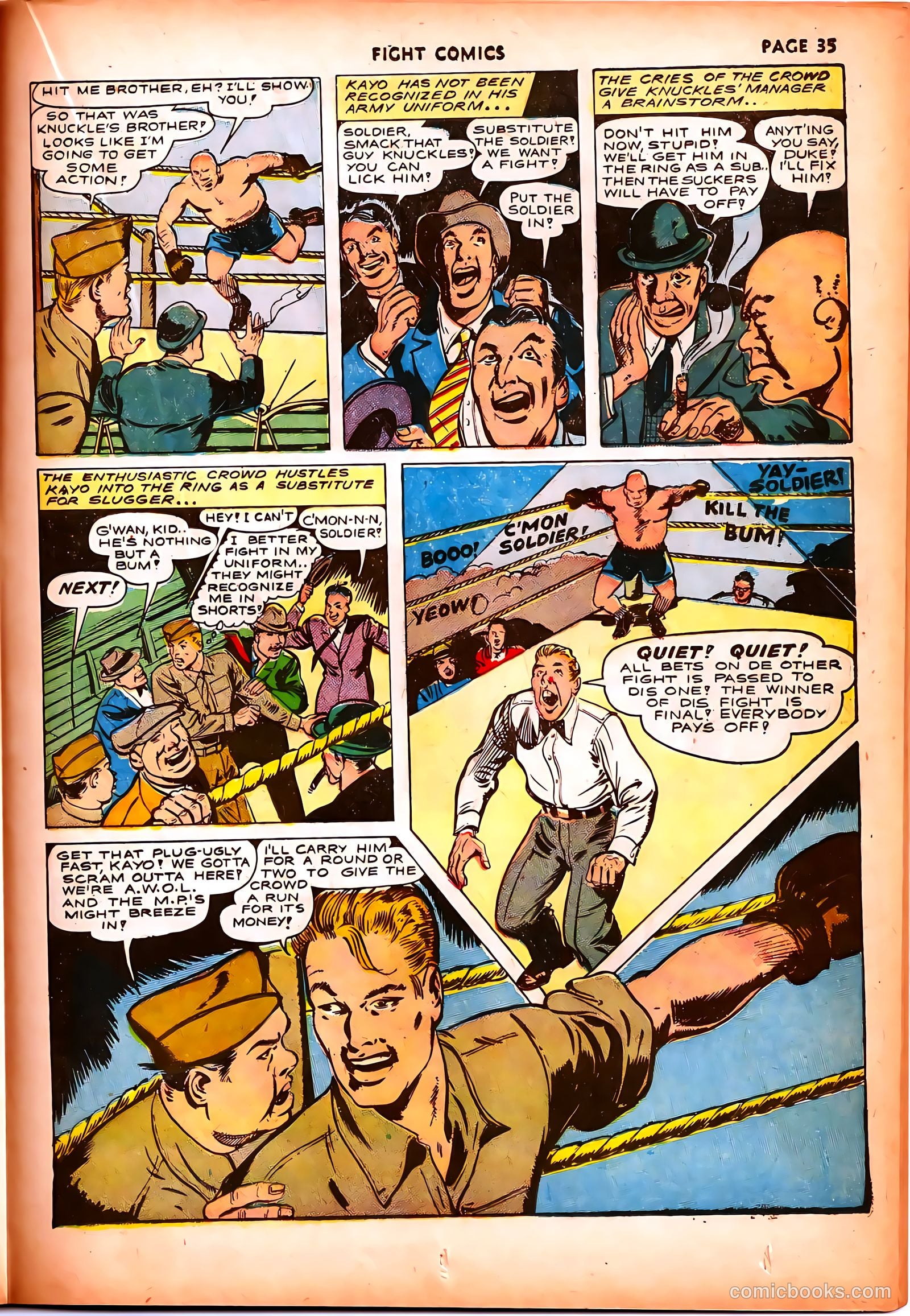 Fight Comics #26 — page 37 of 68