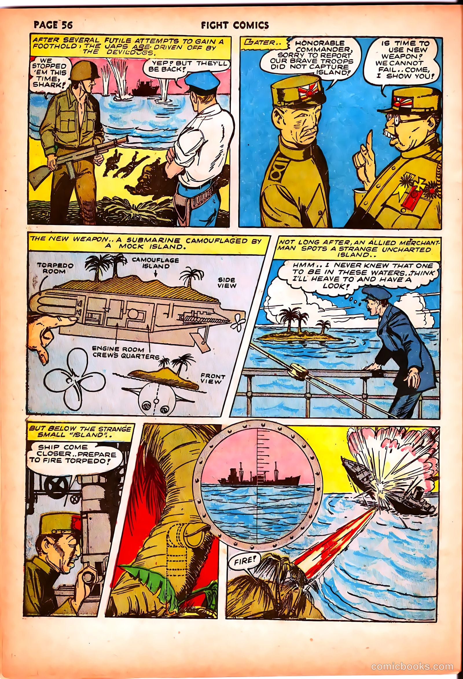 Fight Comics #26 — page 58 of 68