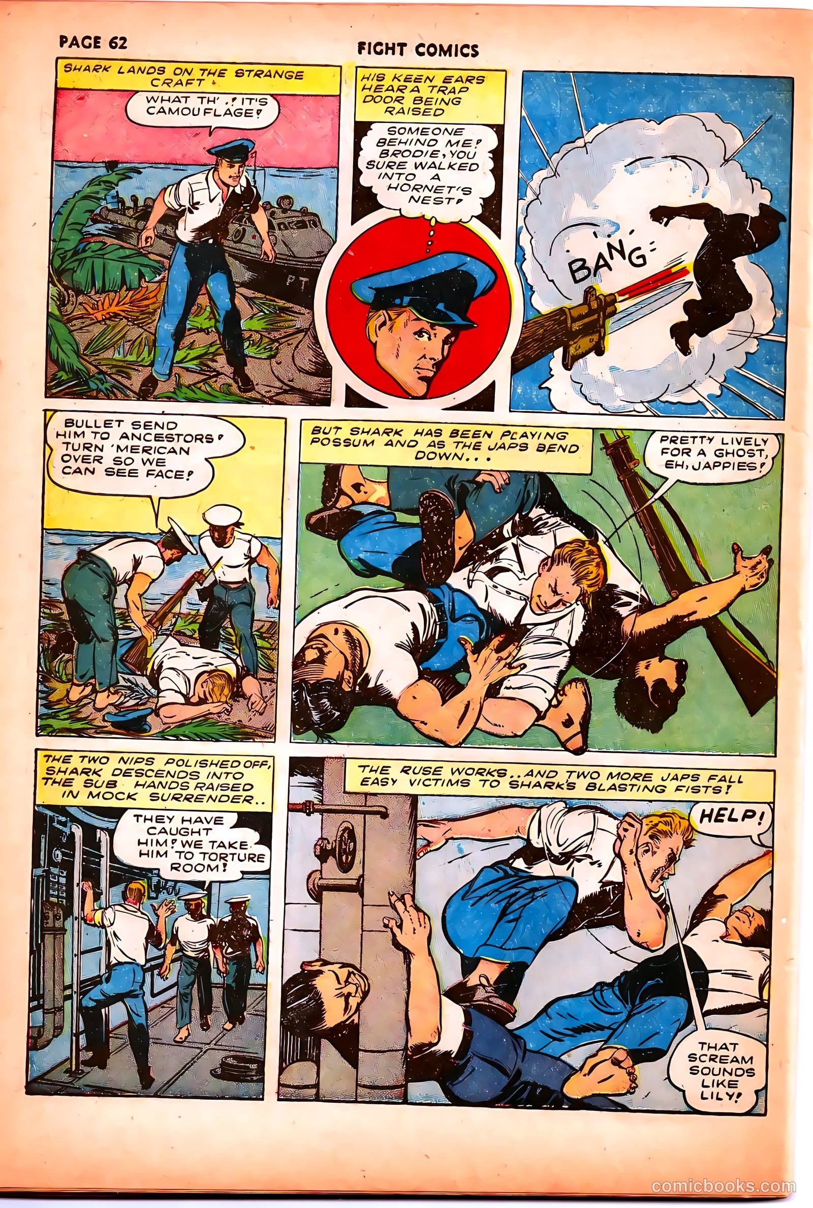 Fight Comics #26 — page 64 of 68