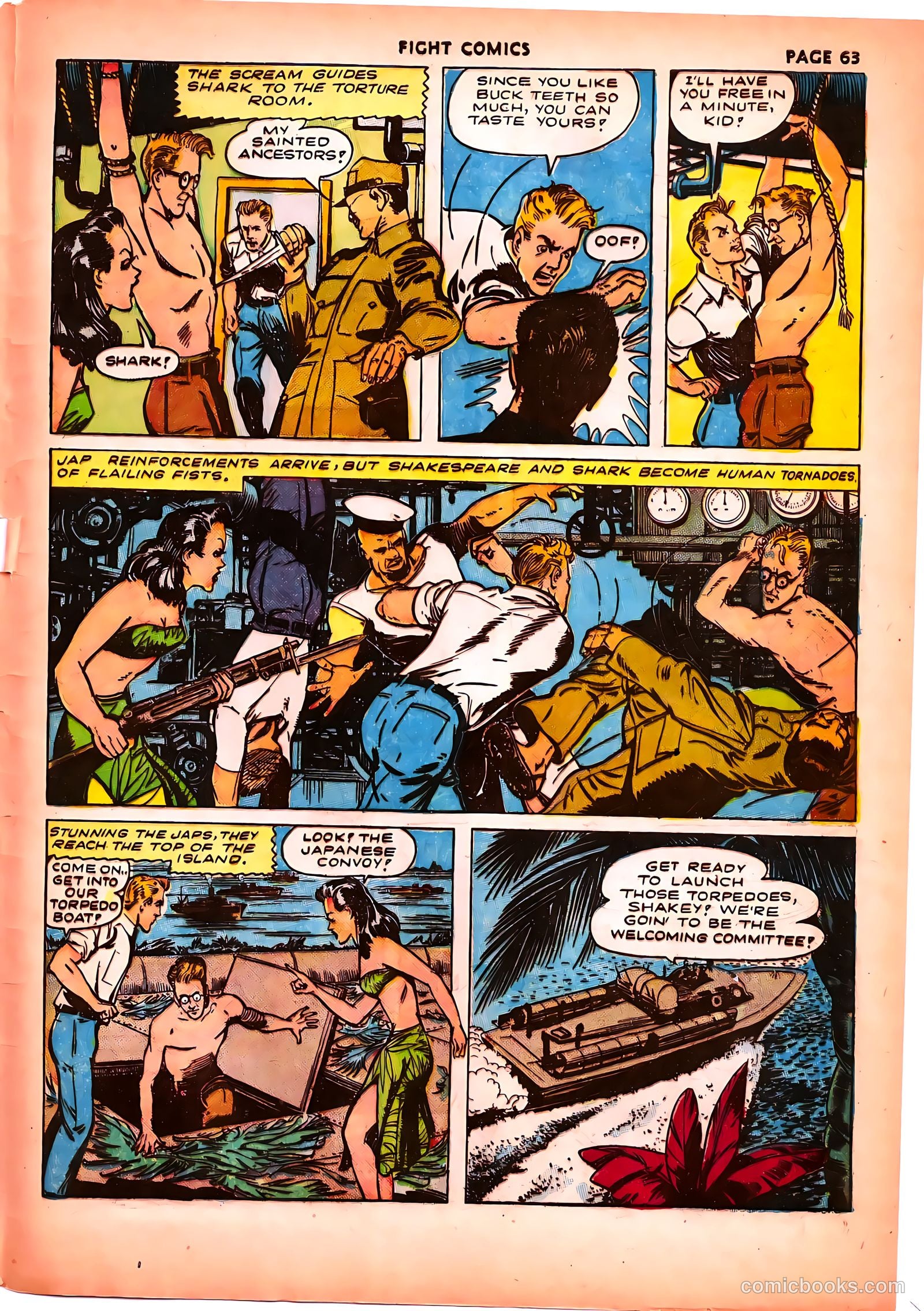 Fight Comics #26 — page 65 of 68