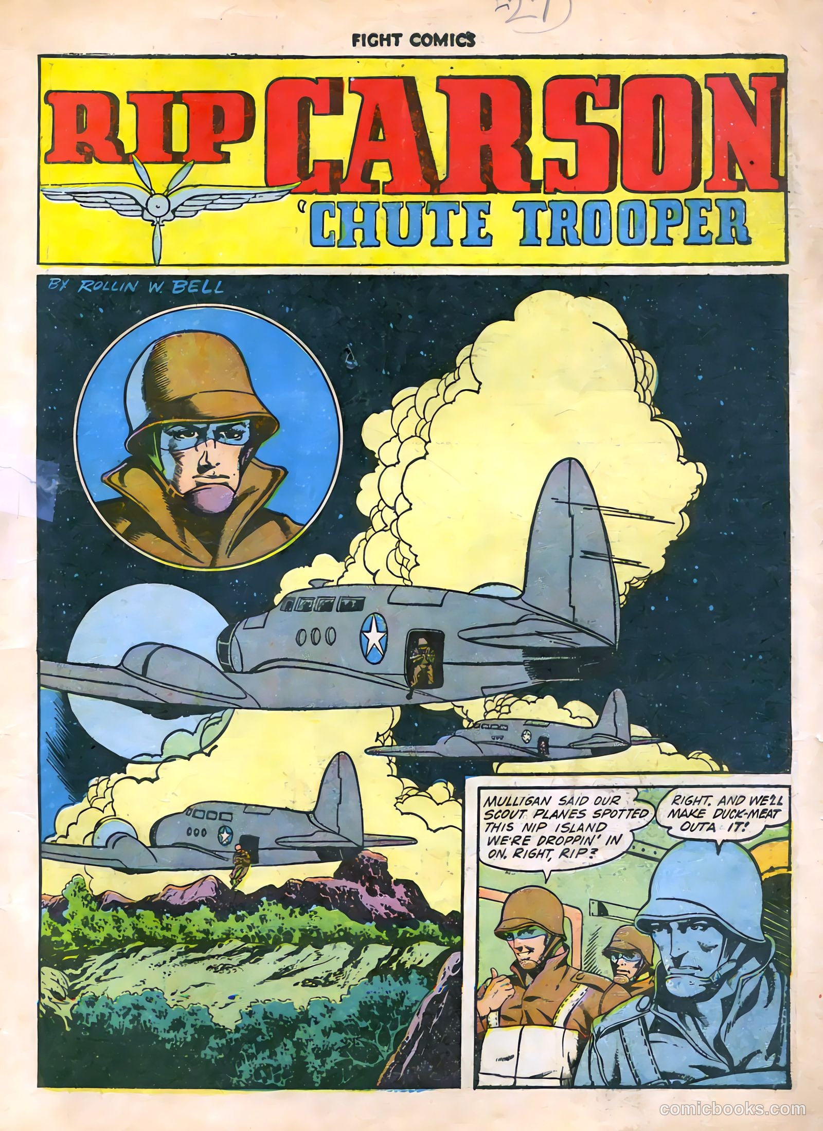 Fight Comics #27 — page 3 of 60