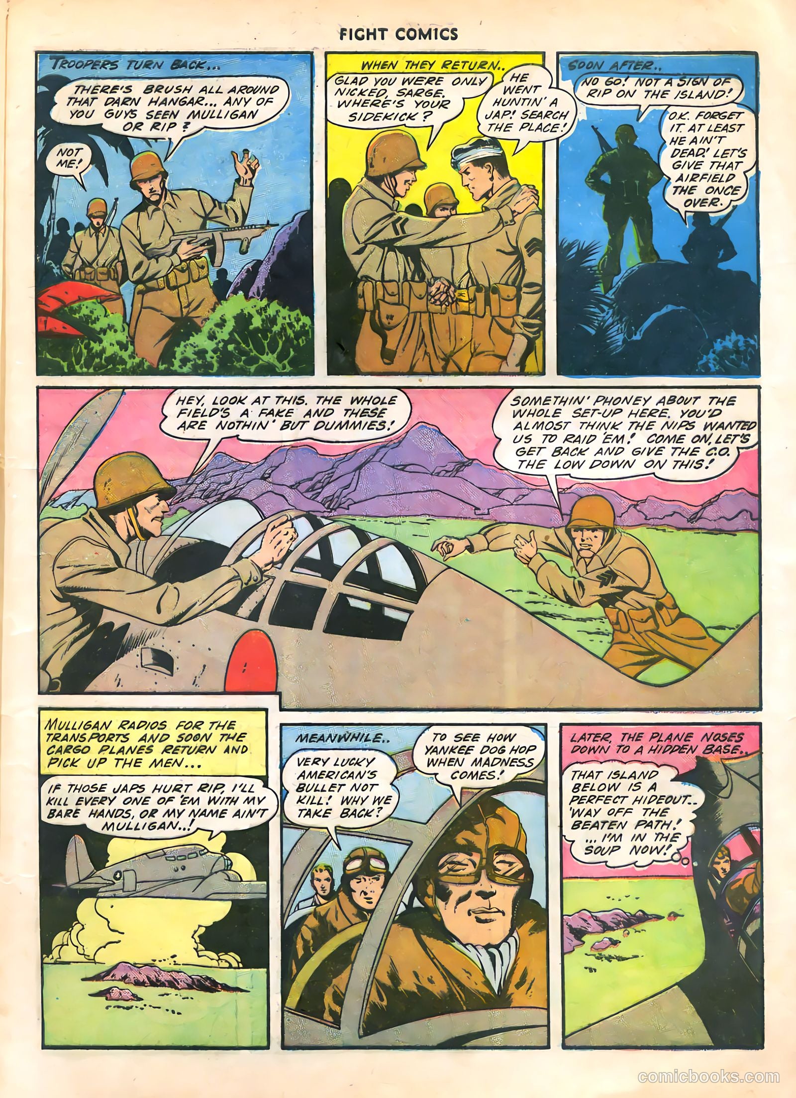 Fight Comics #27 — page 7 of 60
