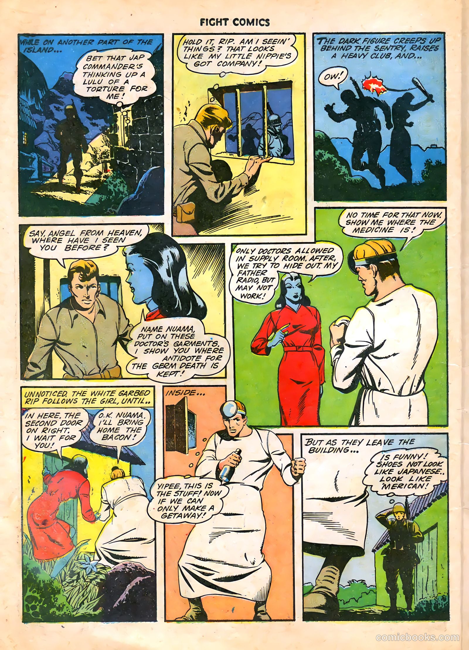 Fight Comics #27 — page 10 of 60