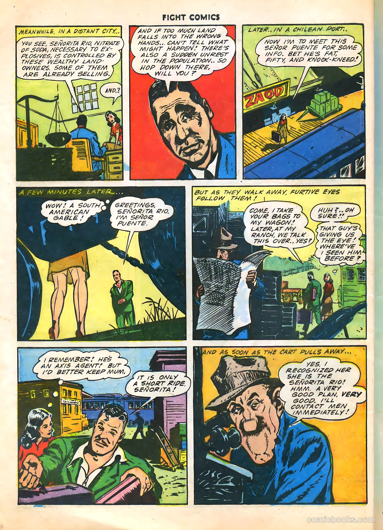 Fight Comics #27 — page 14 of 60