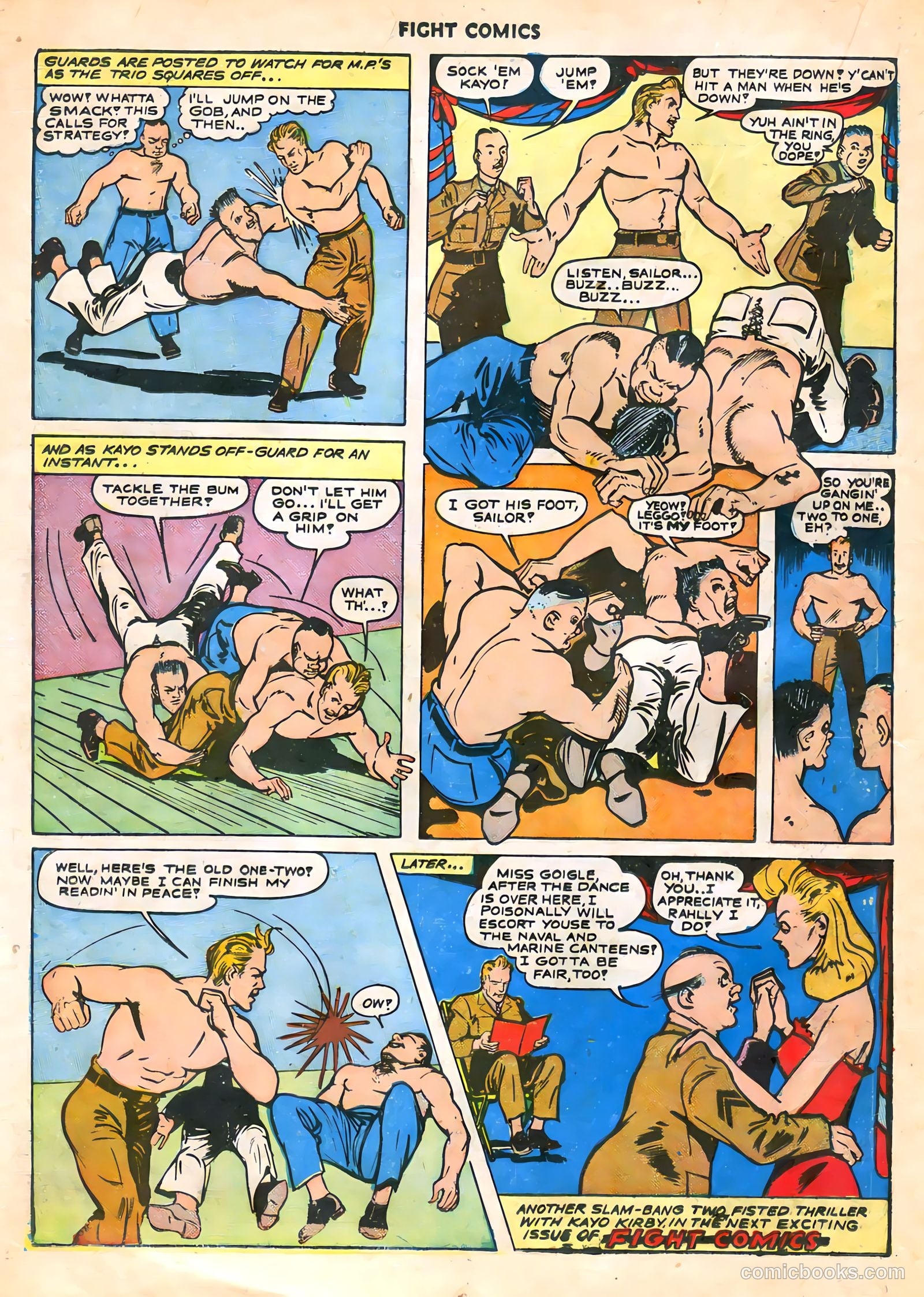 Fight Comics #27 — page 32 of 60