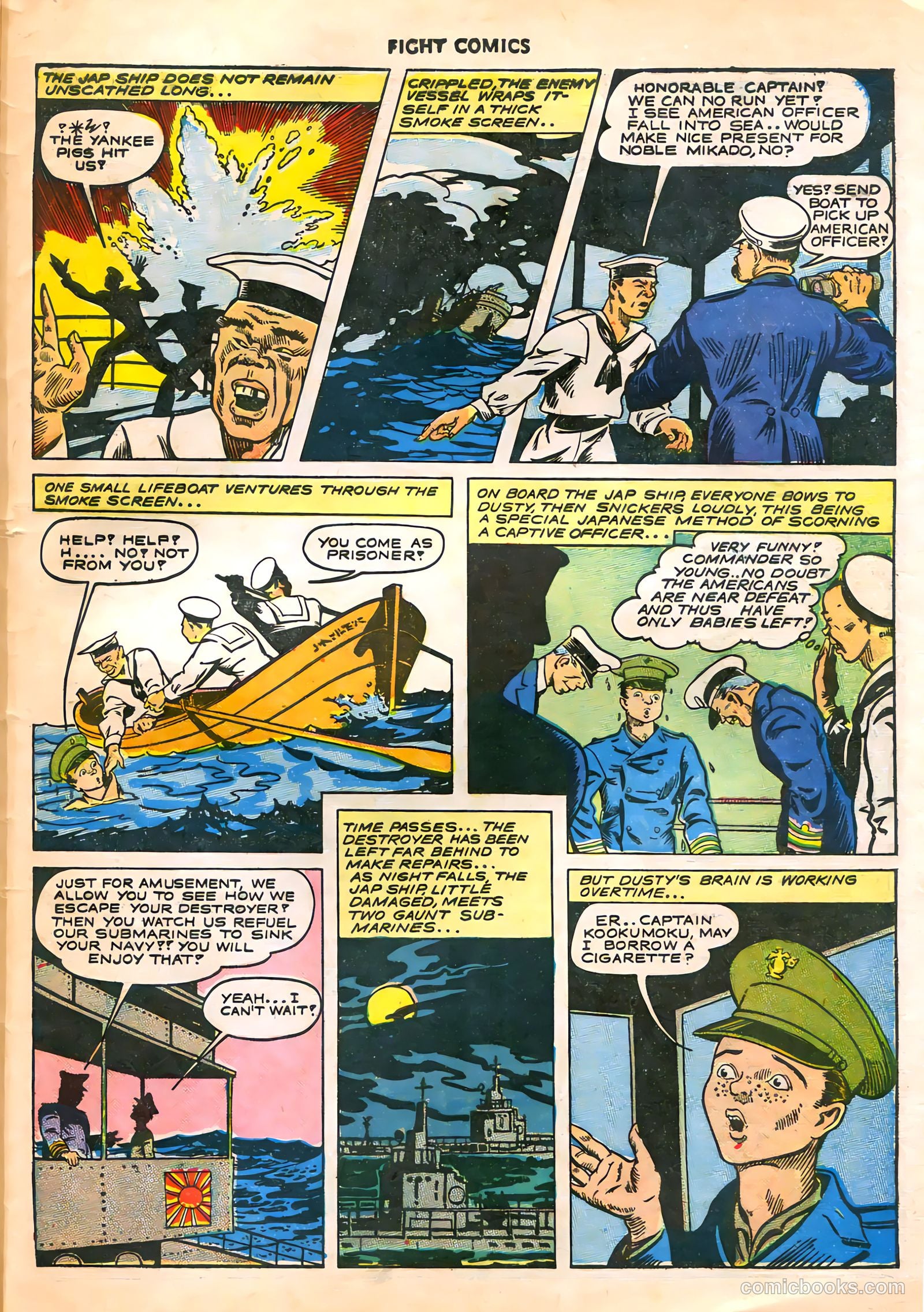Fight Comics #27 — page 47 of 60