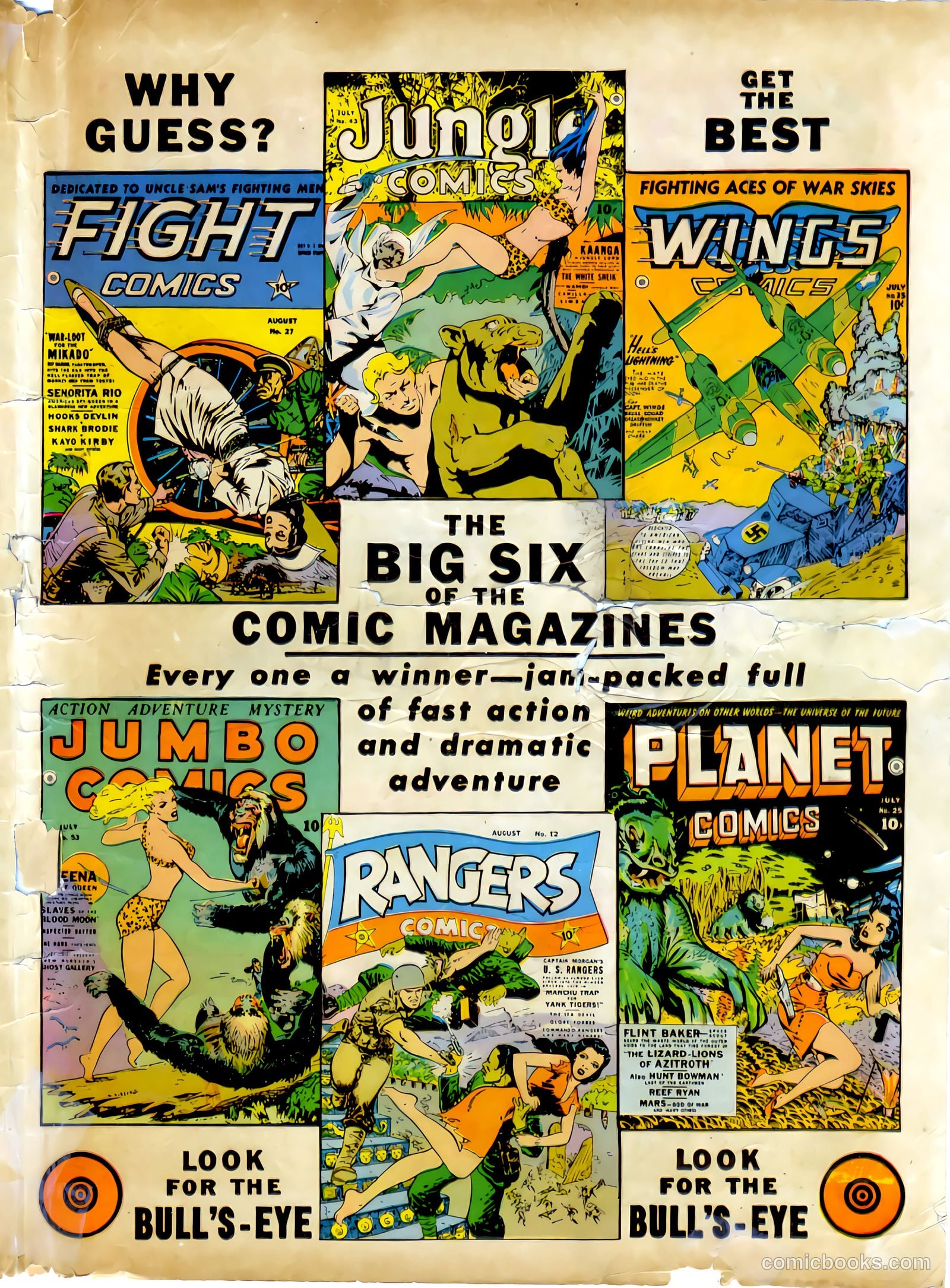 Fight Comics #27 — page 59 of 60