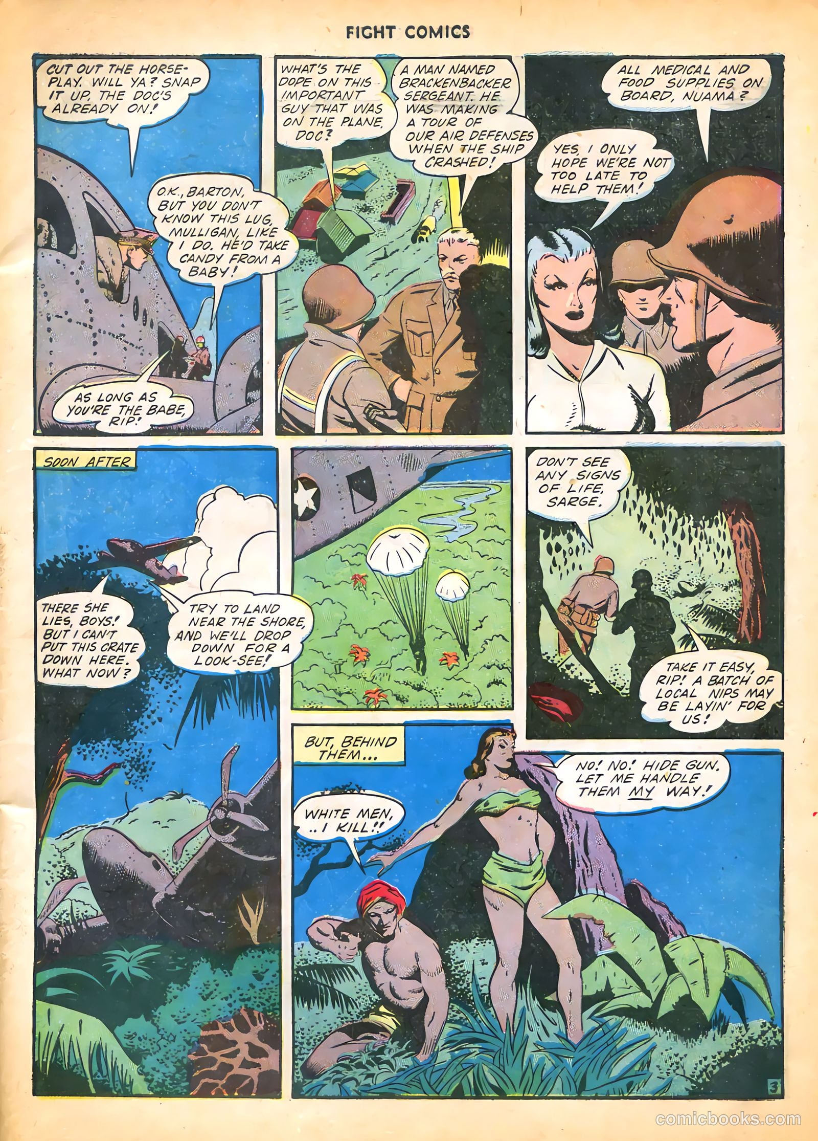 Fight Comics #28 — page 5 of 60