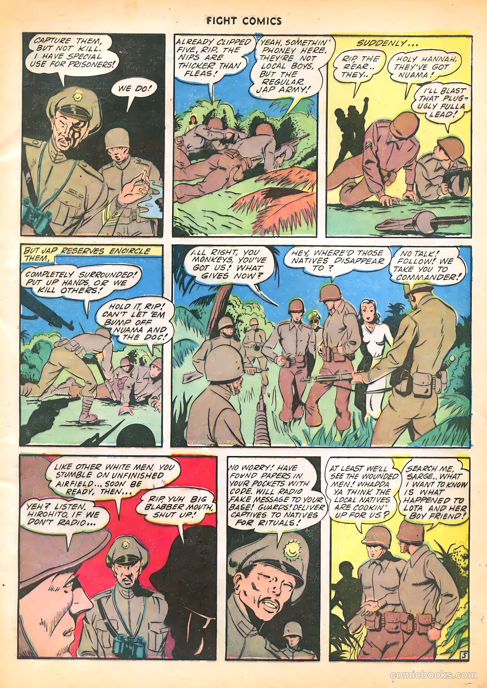 Fight Comics #28 — page 7 of 60