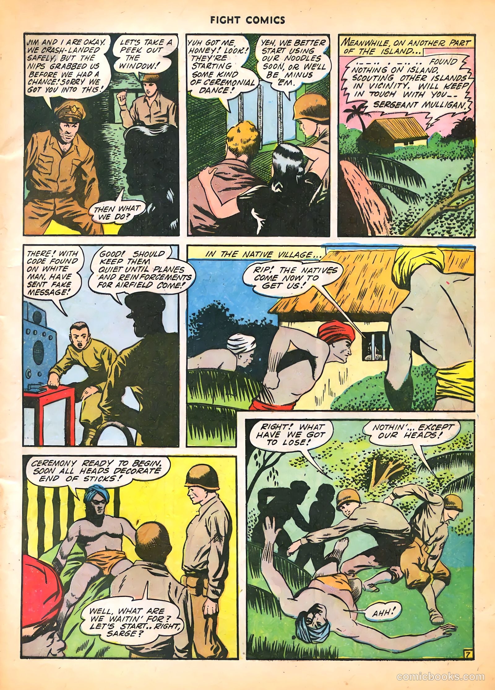 Fight Comics #28 — page 9 of 60
