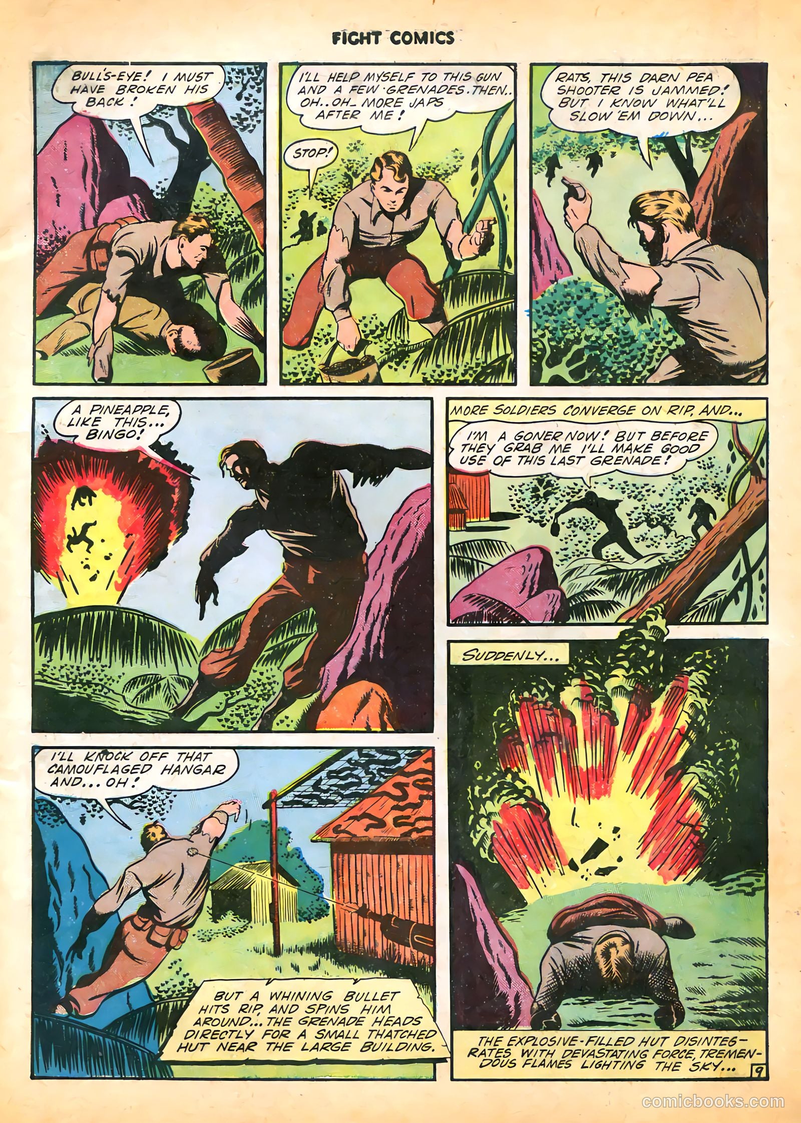 Fight Comics #28 — page 11 of 60