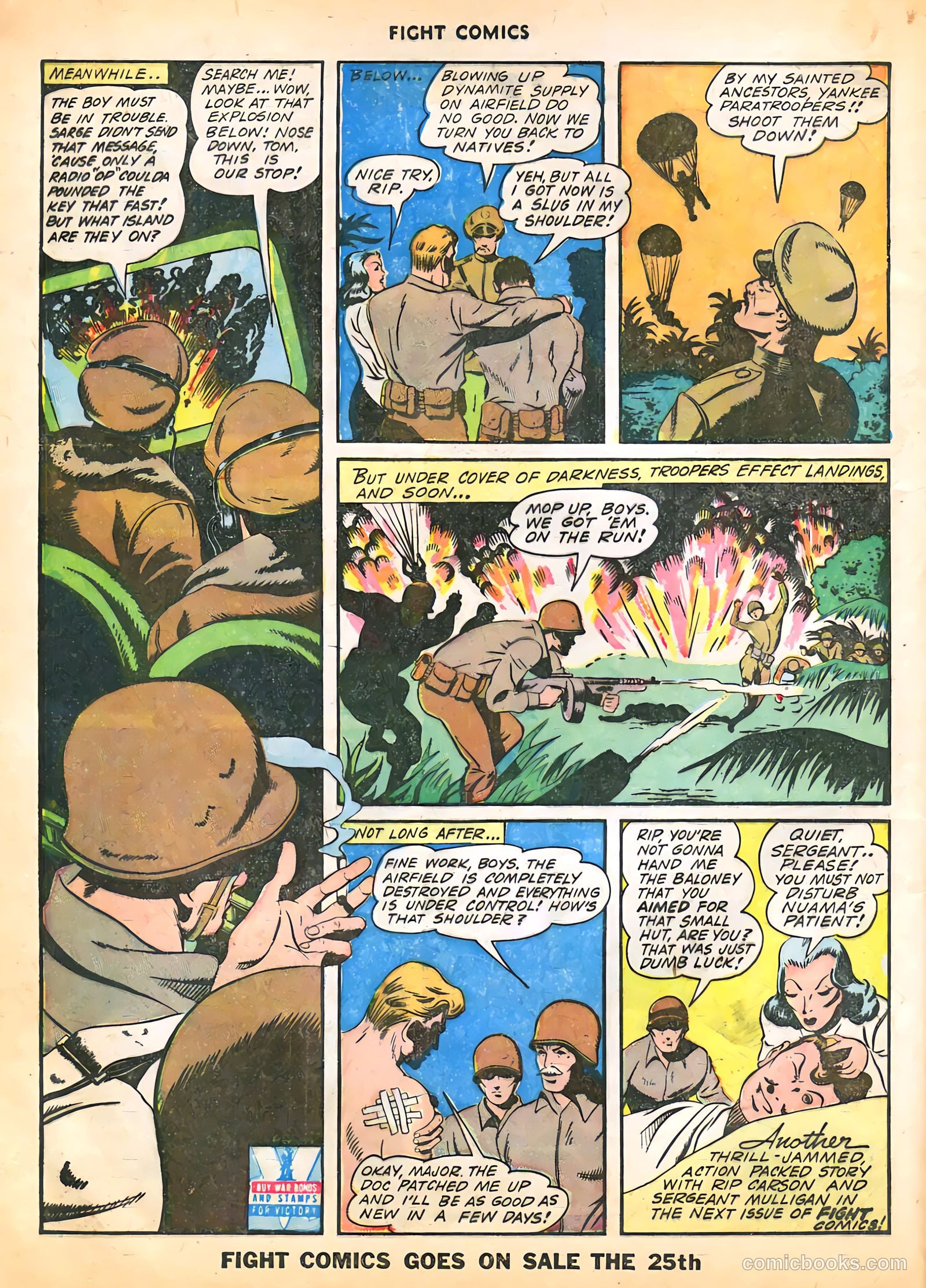 Fight Comics #28 — page 12 of 60