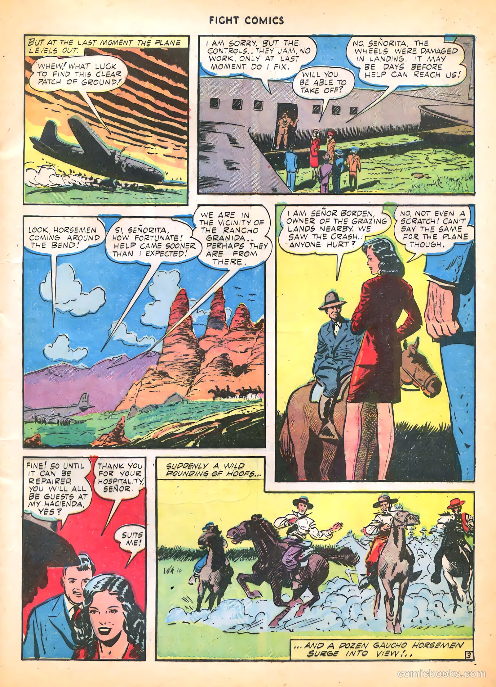 Fight Comics #28 — page 15 of 60