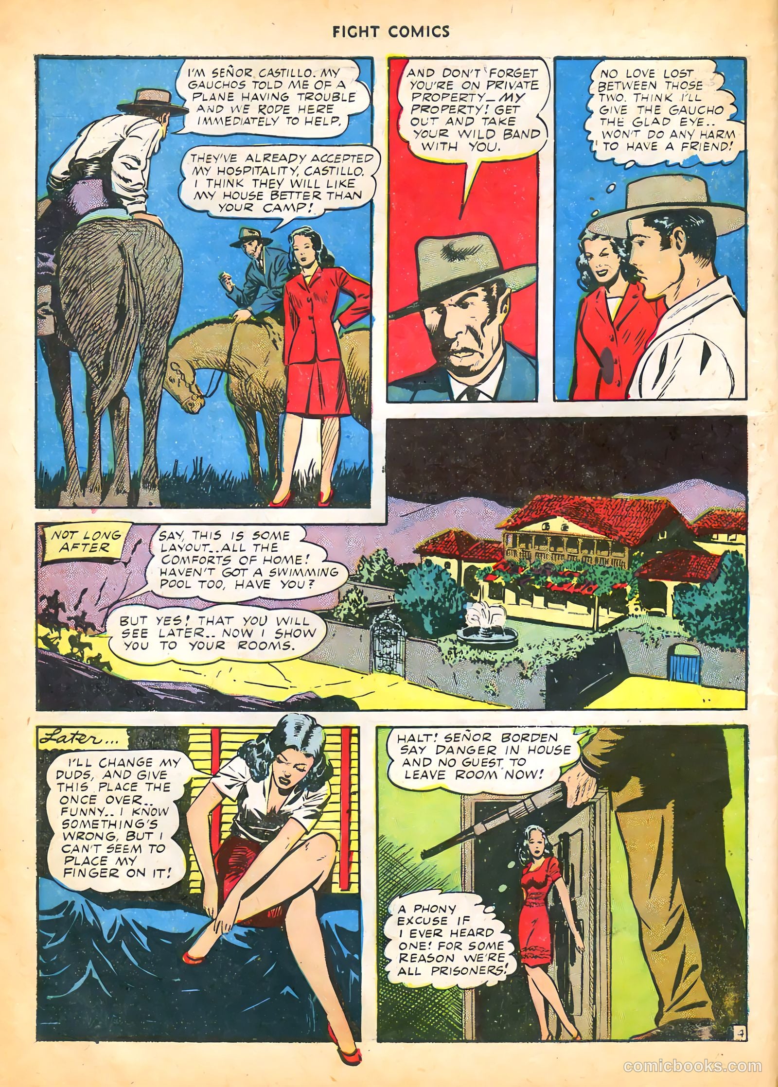 Fight Comics #28 — page 16 of 60