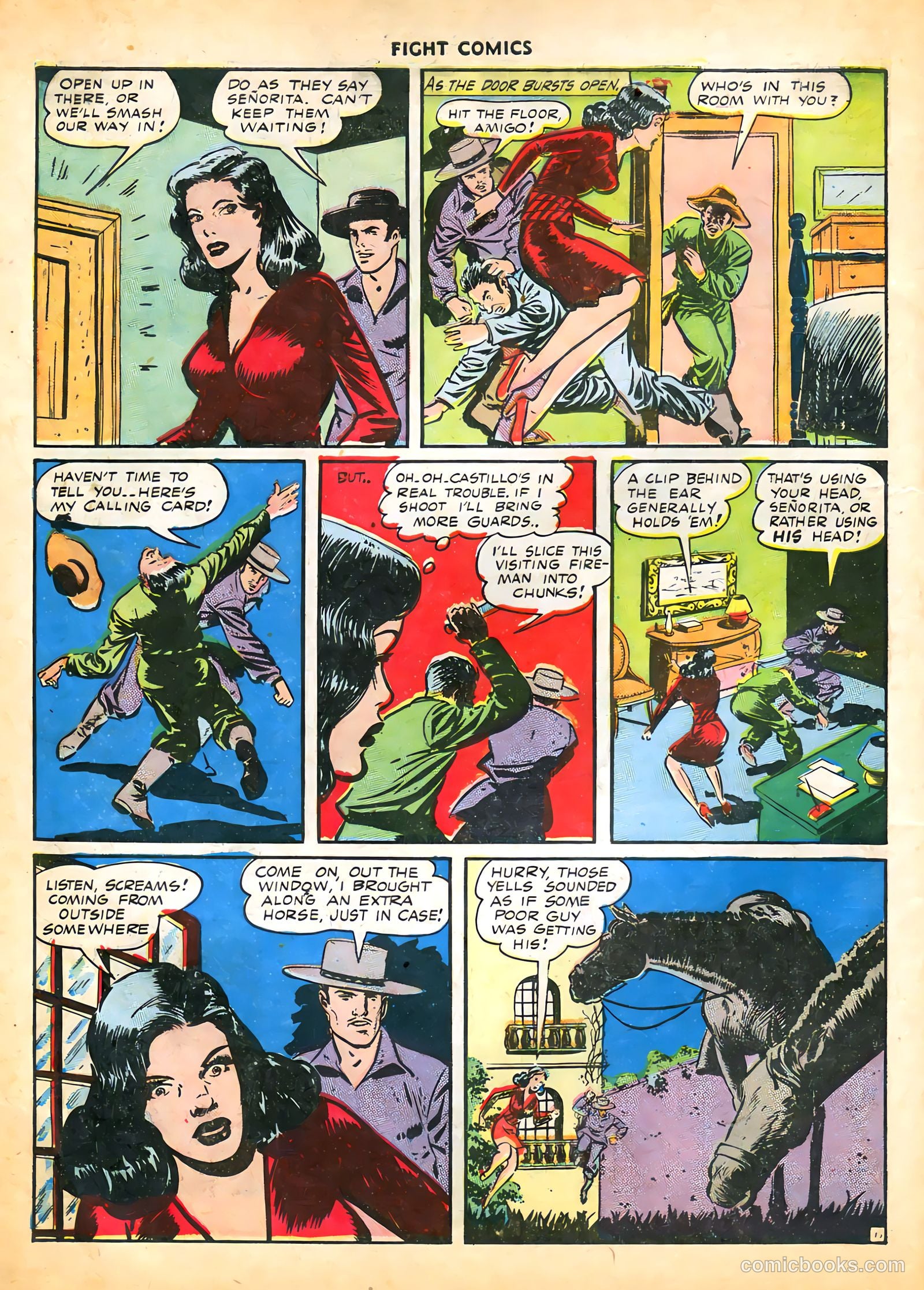 Fight Comics #28 — page 18 of 60