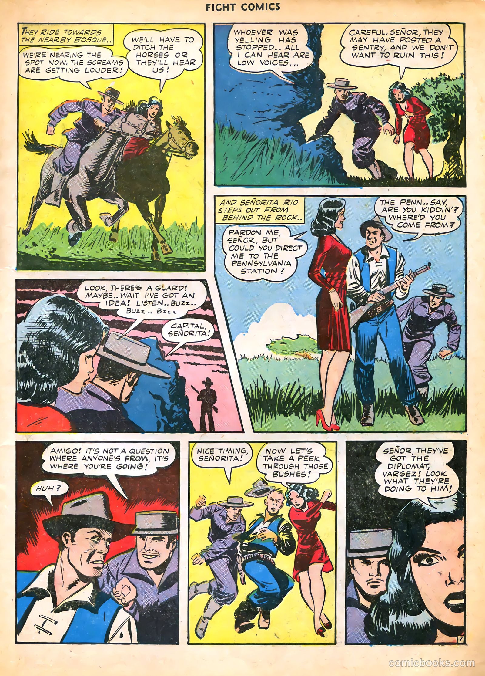 Fight Comics #28 — page 19 of 60