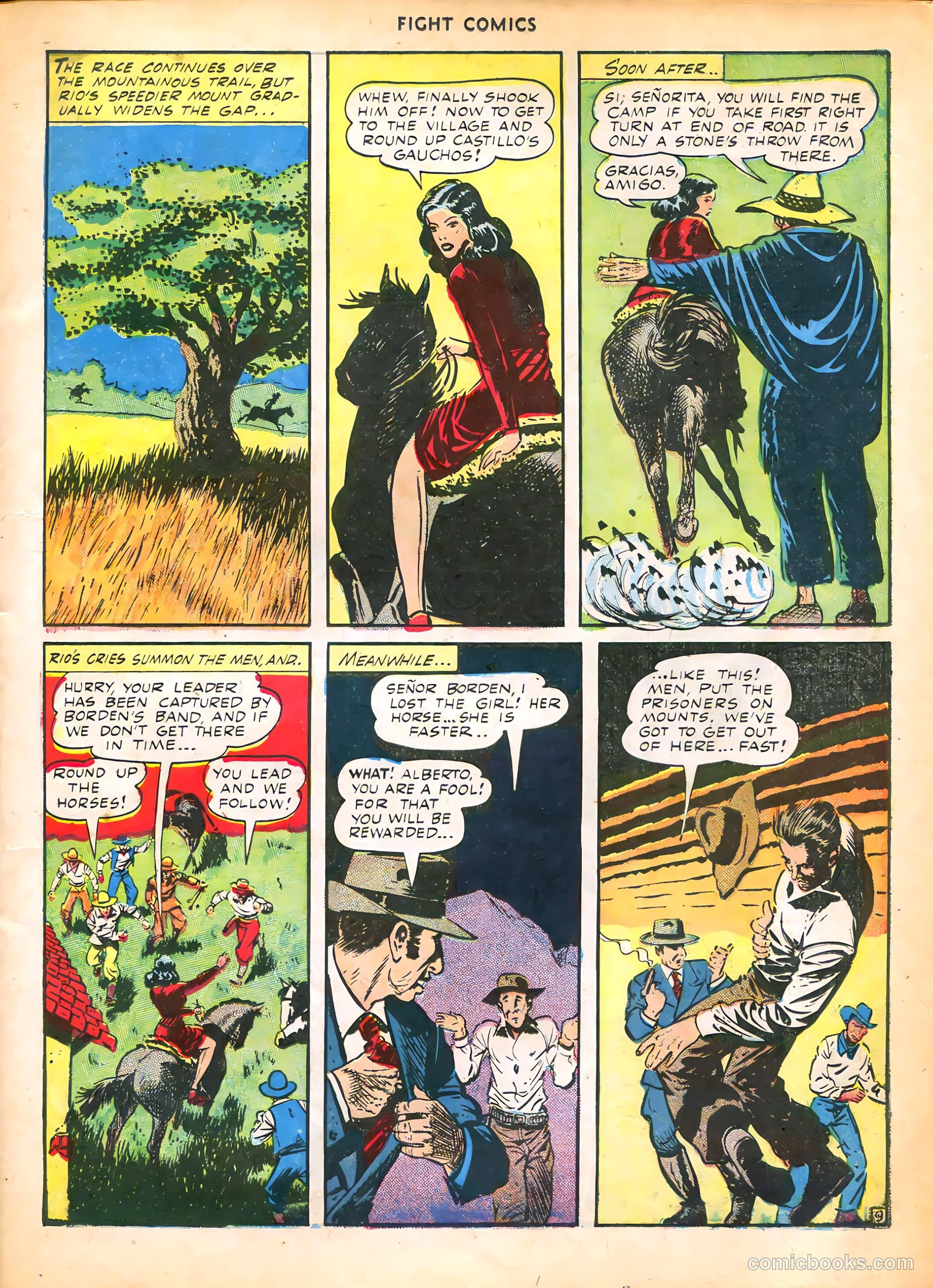 Fight Comics #28 — page 21 of 60
